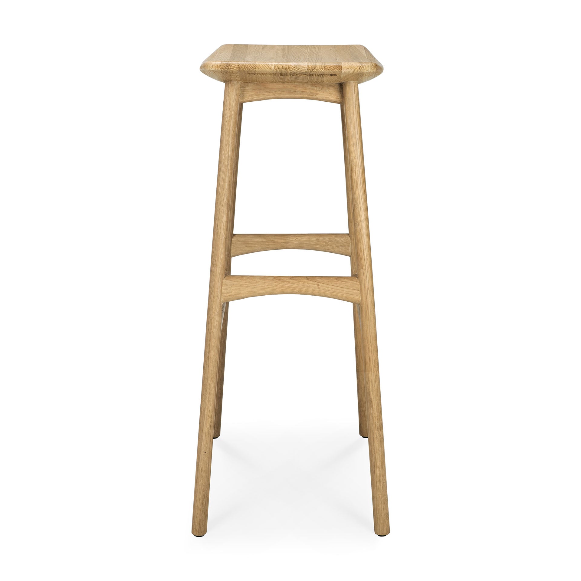 Osso Bar Stool, Varnished Oak