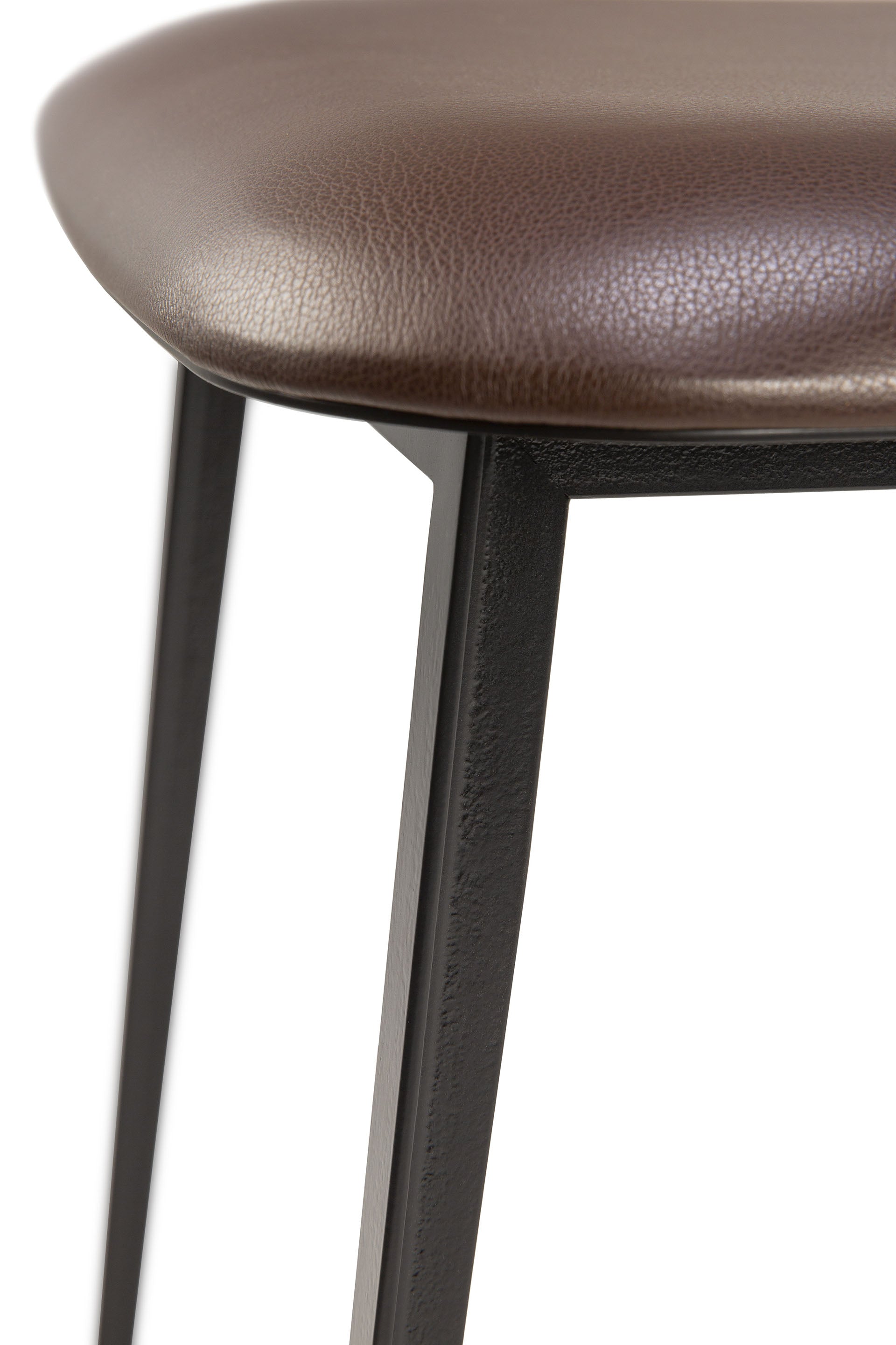 DC Leather Dining Chair, Chocolate