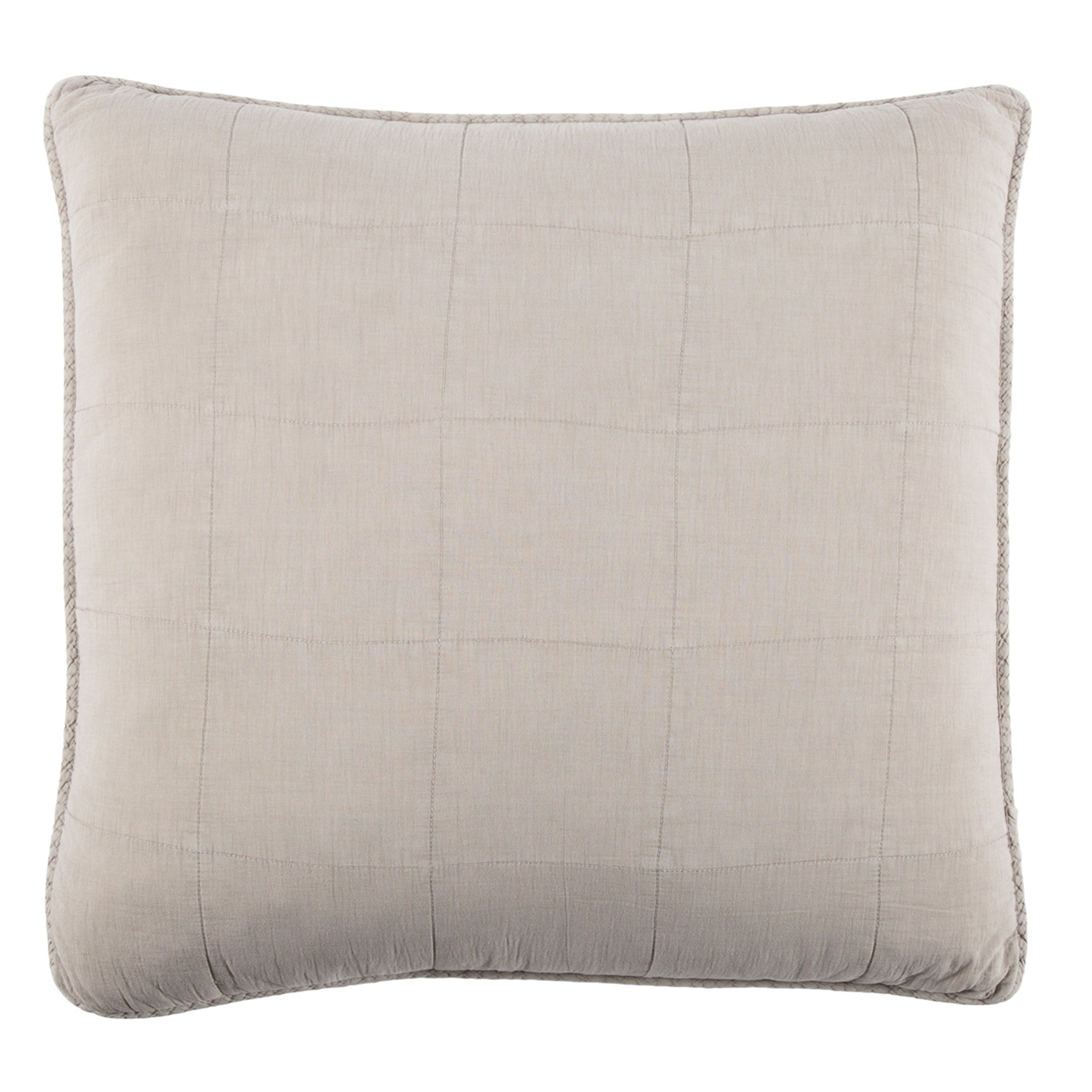 Antwerp Large Euro Sham, Natural