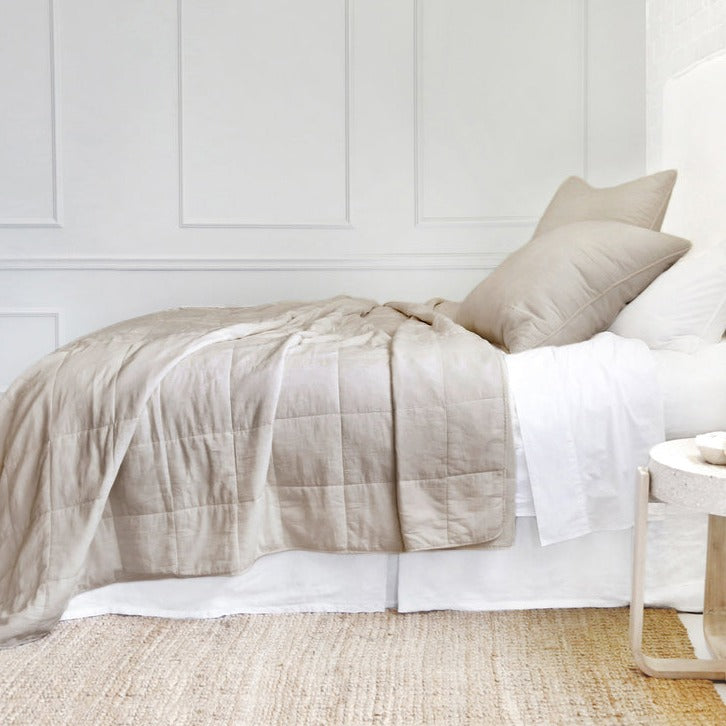 Antwerp Large Euro Sham, Natural