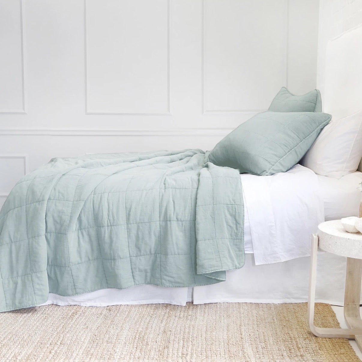 Antwerp King Coverlet, Sky