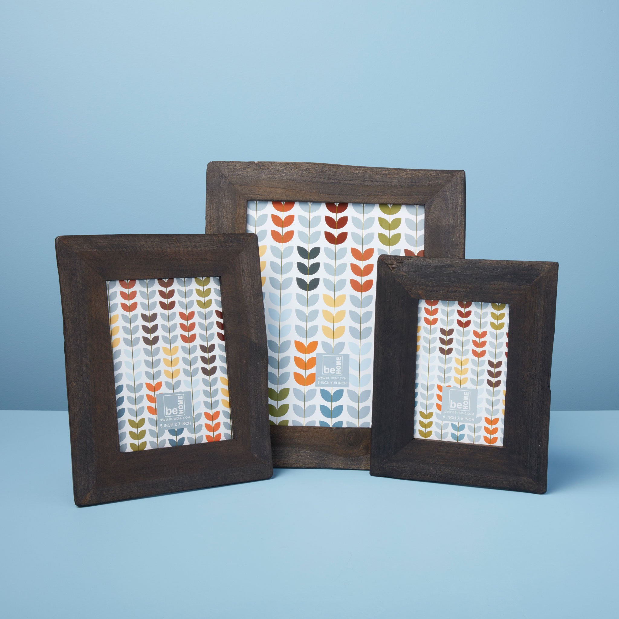 Reclaimed Wood Black Frame, 5" x 7"