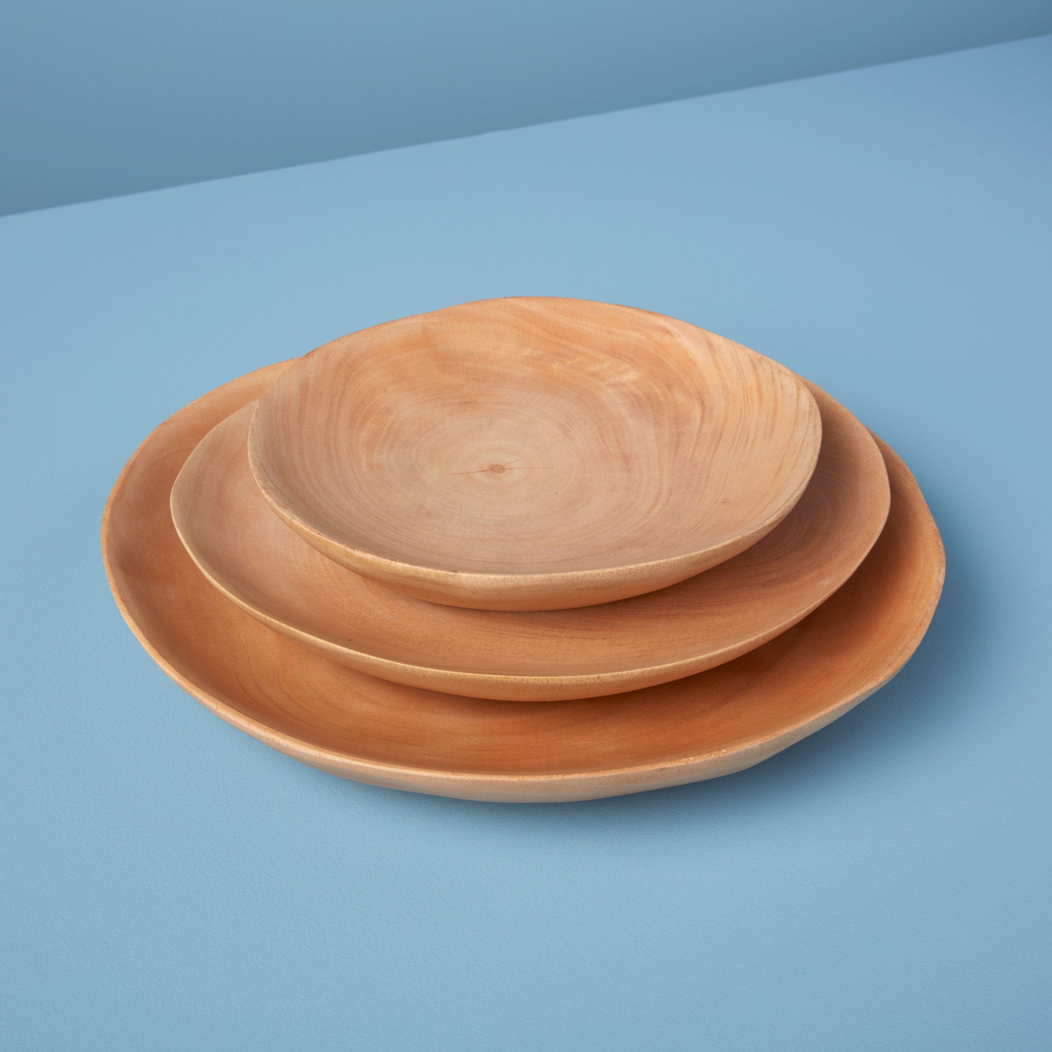 Kiln Mango Wood Plate, Medium