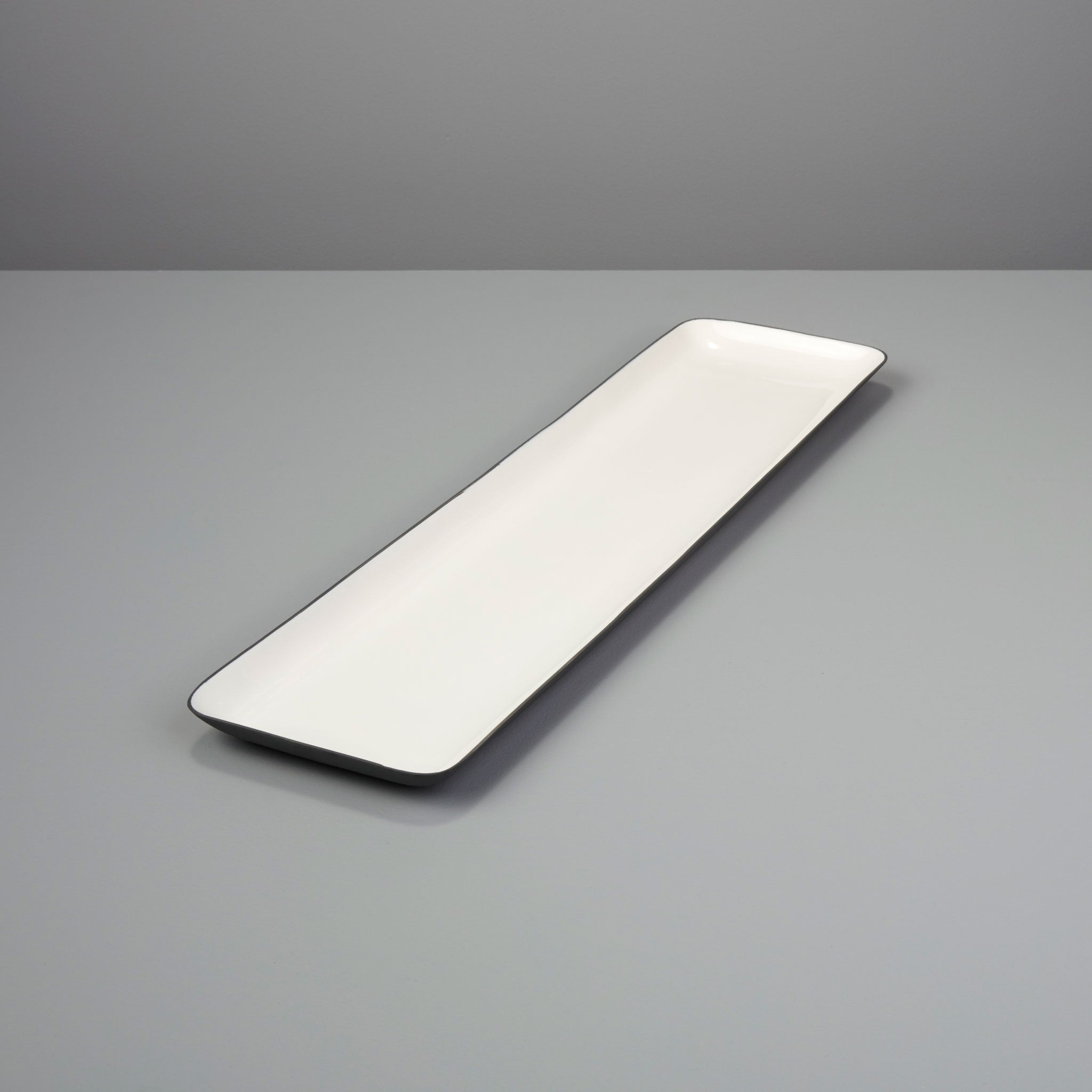 Easton Large Rectangular Platter, Graphite