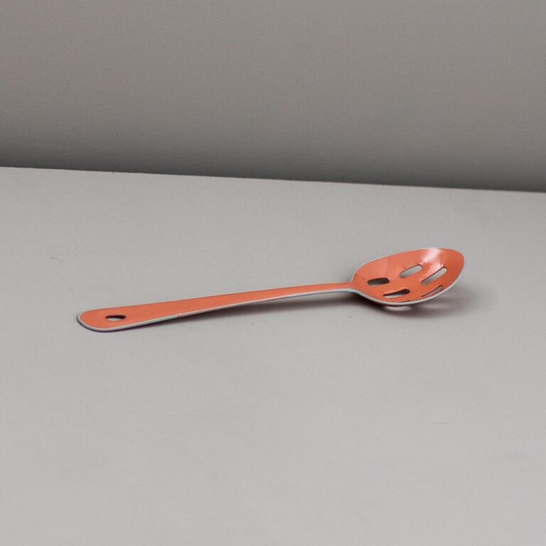 Harlow Slotted Spoon, Raspberry