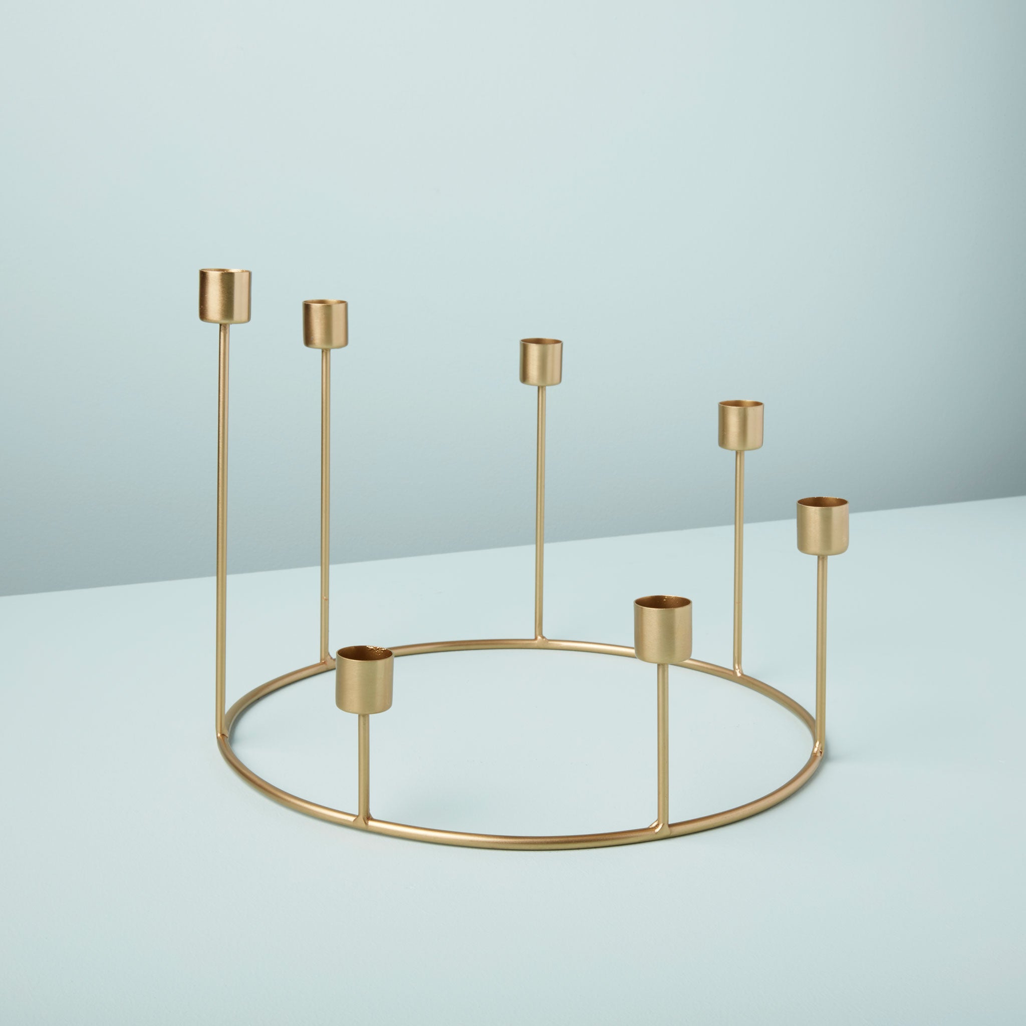 Kent Gold Candlestick Wreath, Large