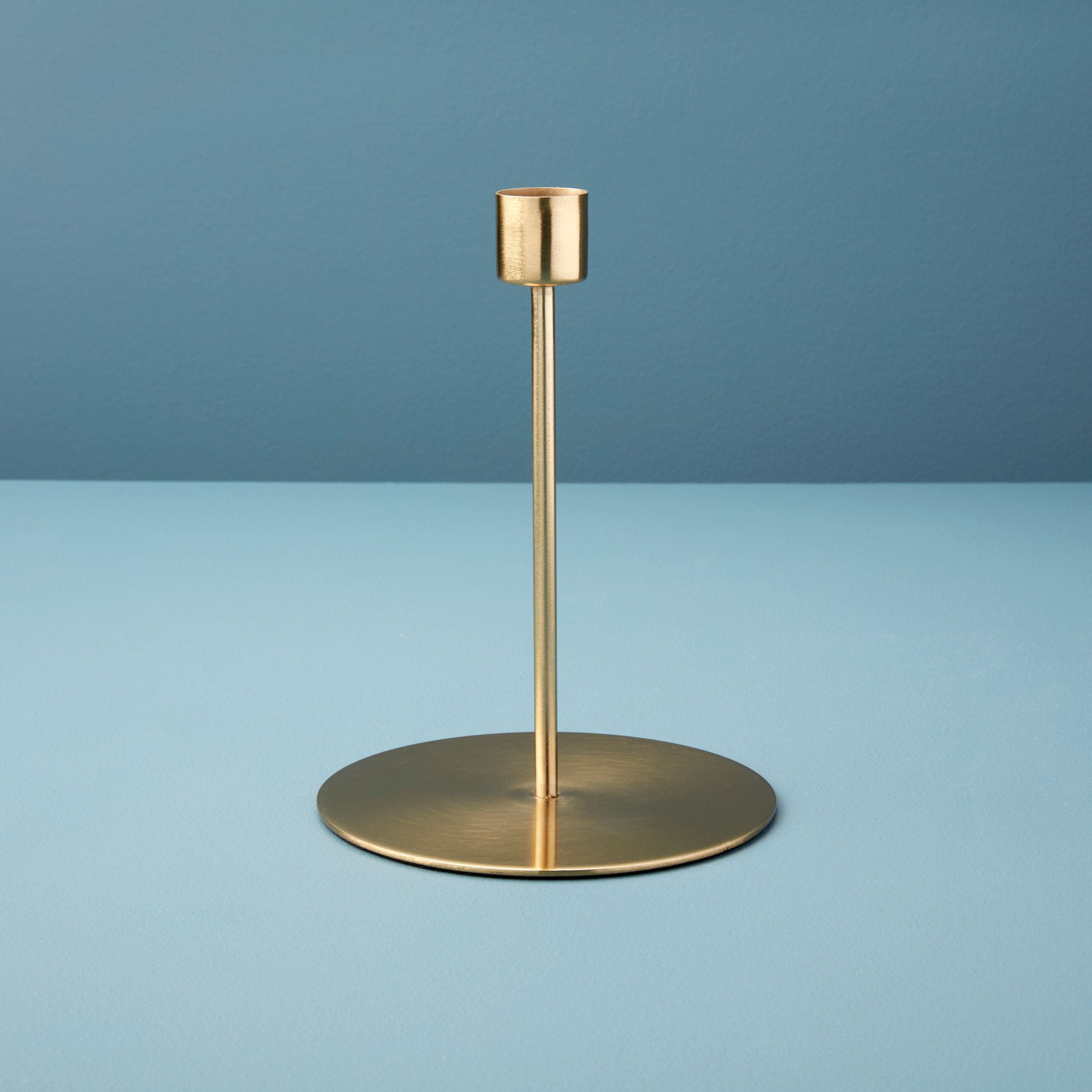 Kent Gold Taper Candle Holder, Tall
