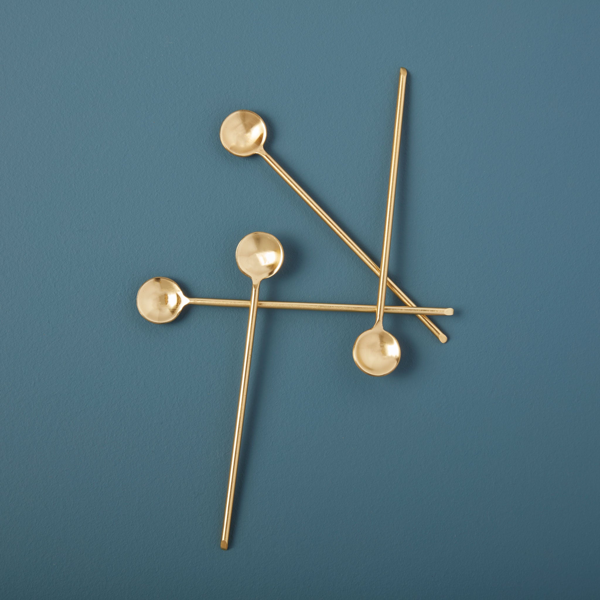 Luxe Thin Long Spoons, Set of 4