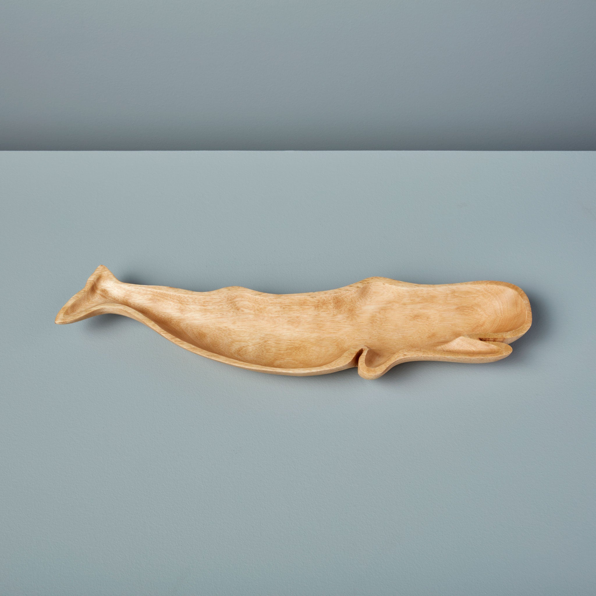 Kiln Mango Wood Whale Dish