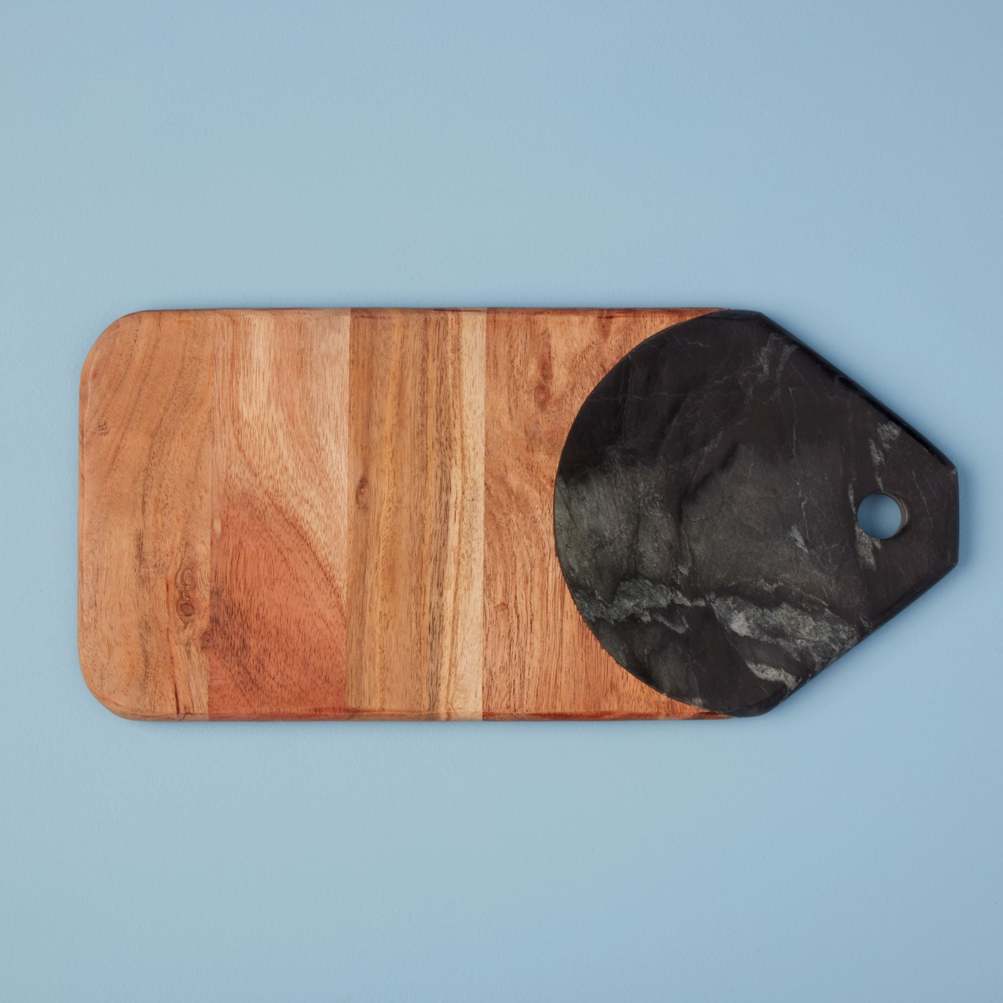 Helena Black Marble Tab Board, Large