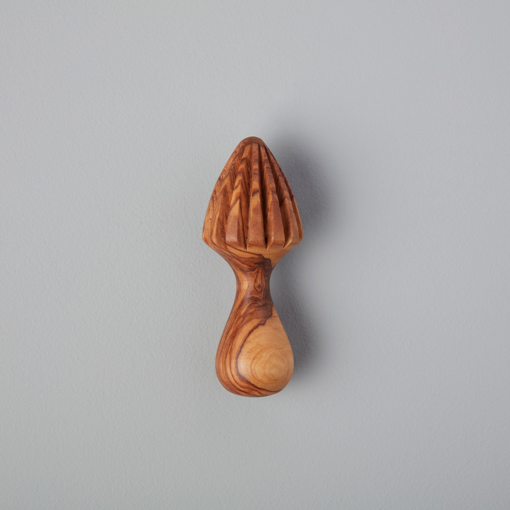Olive Wood Citrus Press