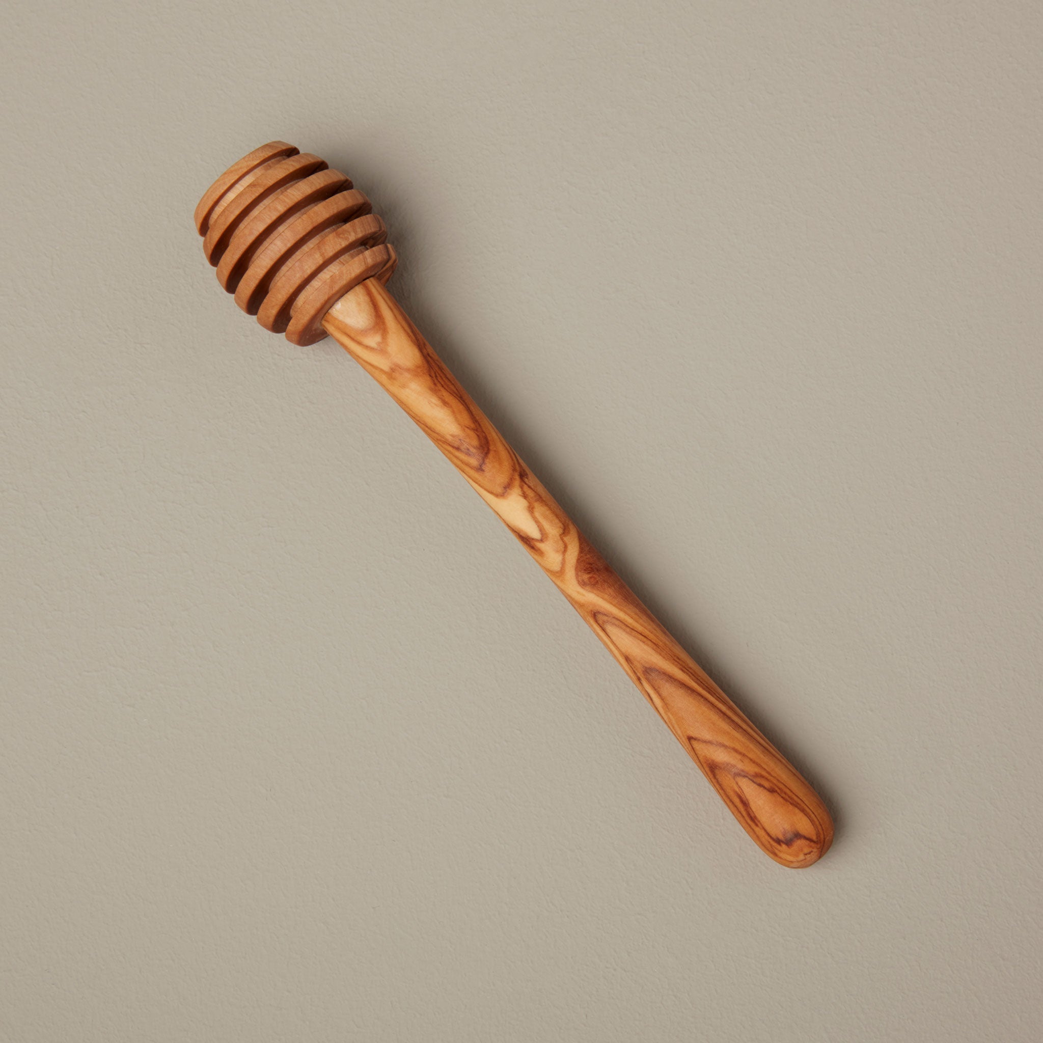 Olive Wood Honey Dip, Long