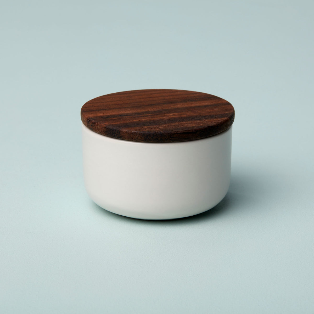 Brampton Stoneware Extra Small Canister, White