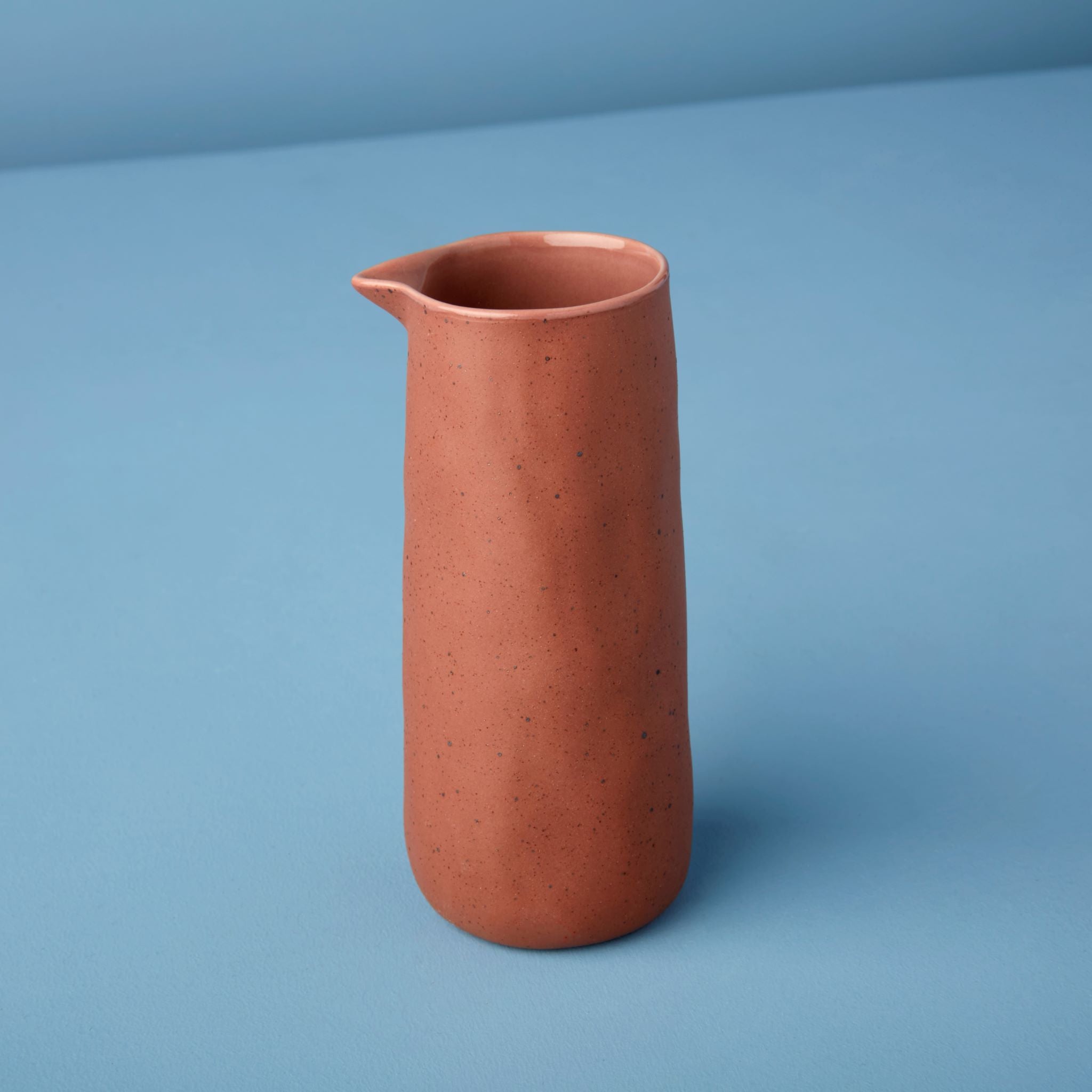 Tam Stoneware Pouring Carafe, Terracotta Rose