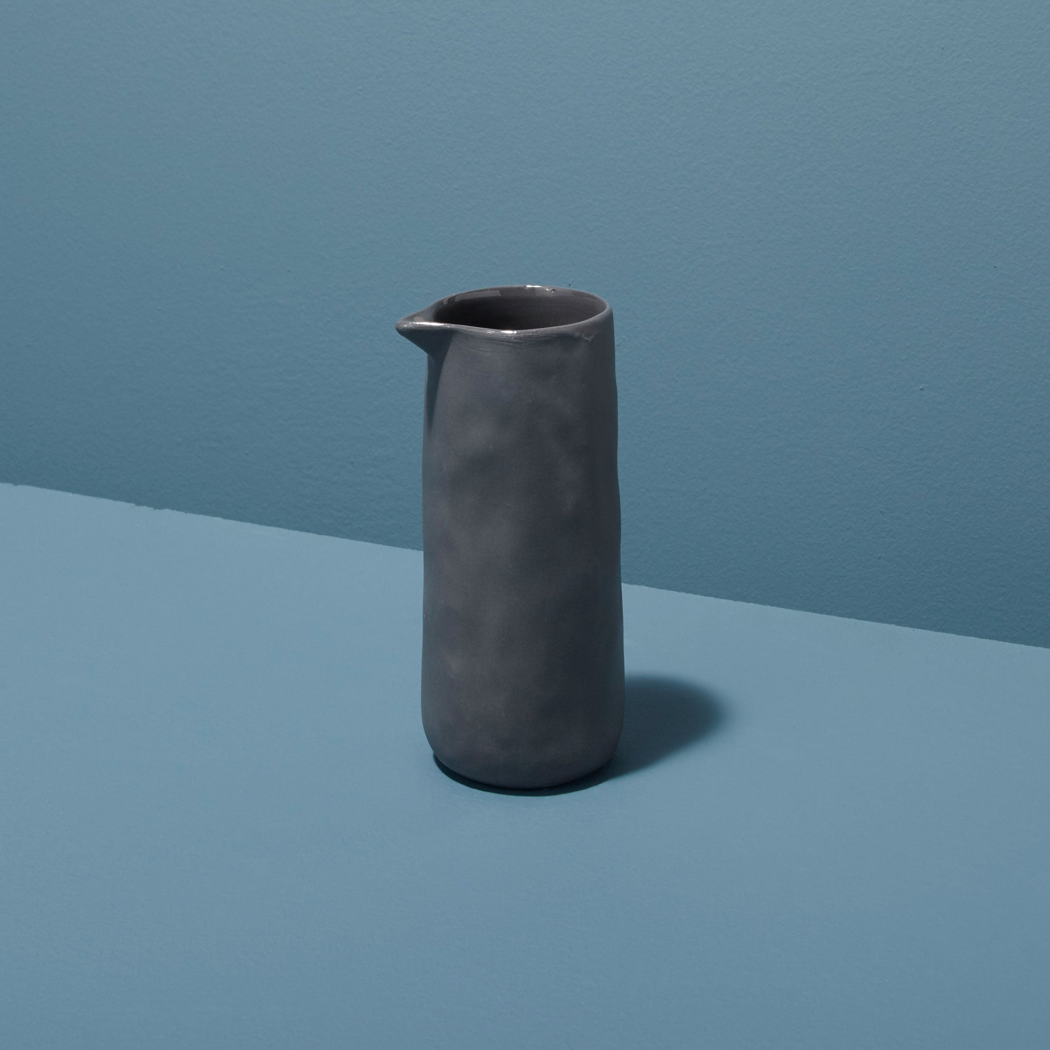 Tam Stoneware Pouring Carafe, Slate