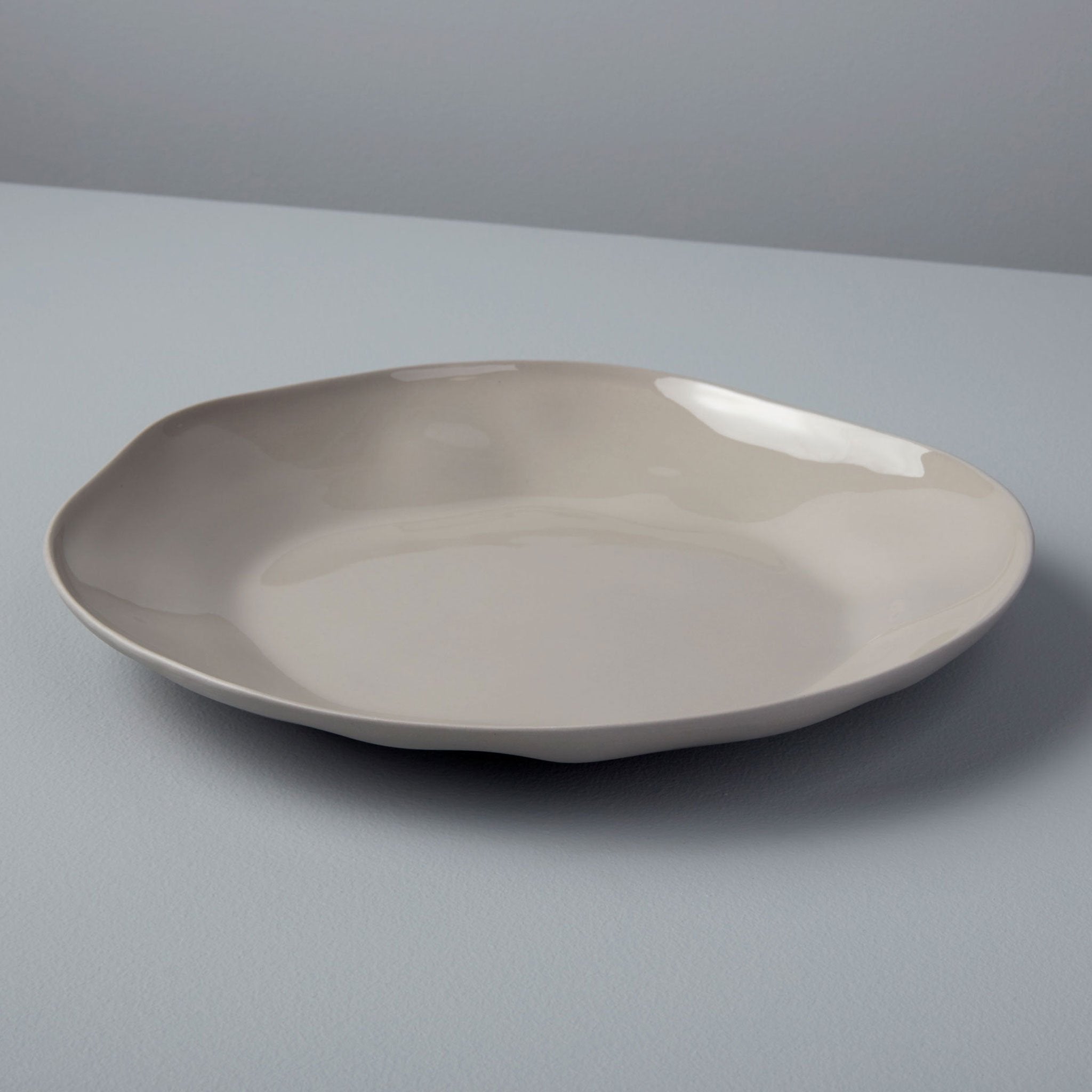 Tam Stoneware Dinner Plate, Sterling, Set of 4