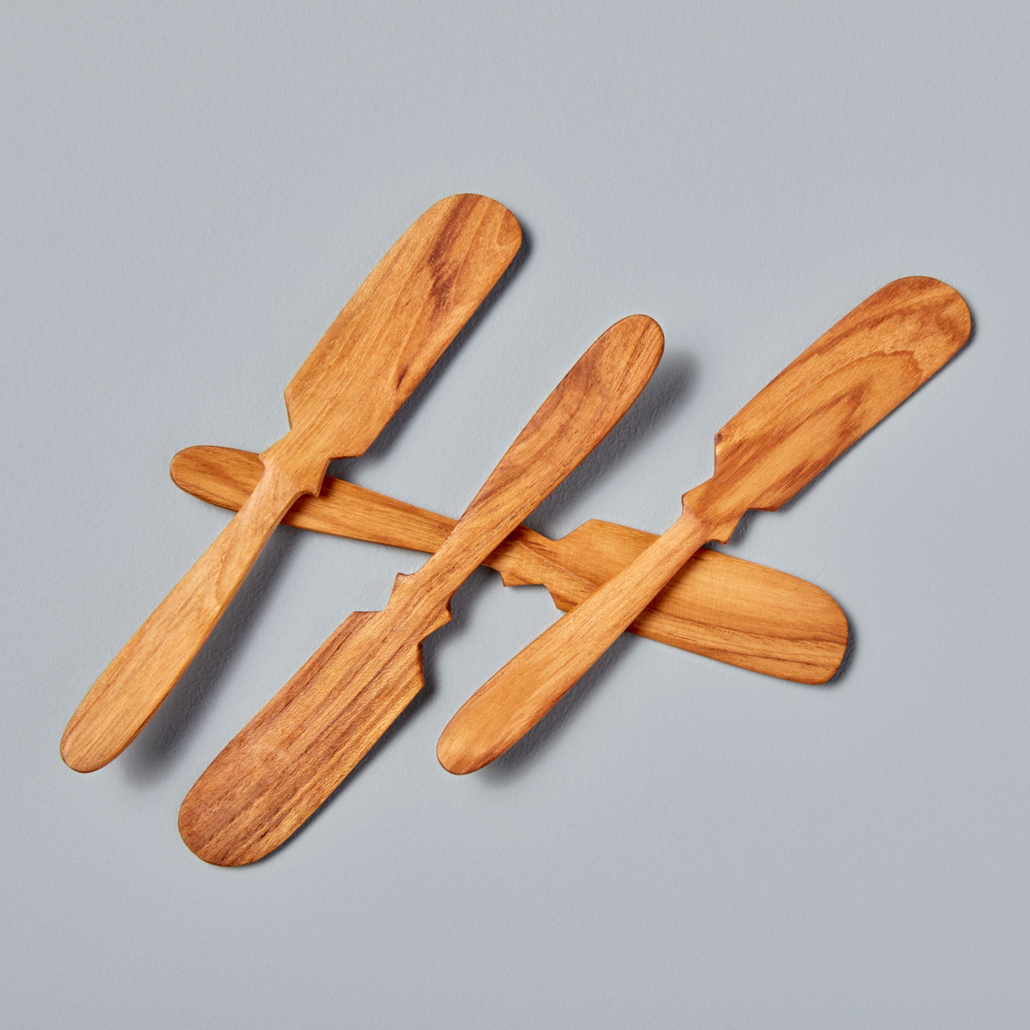 Teak Butter Knives, Set of 4