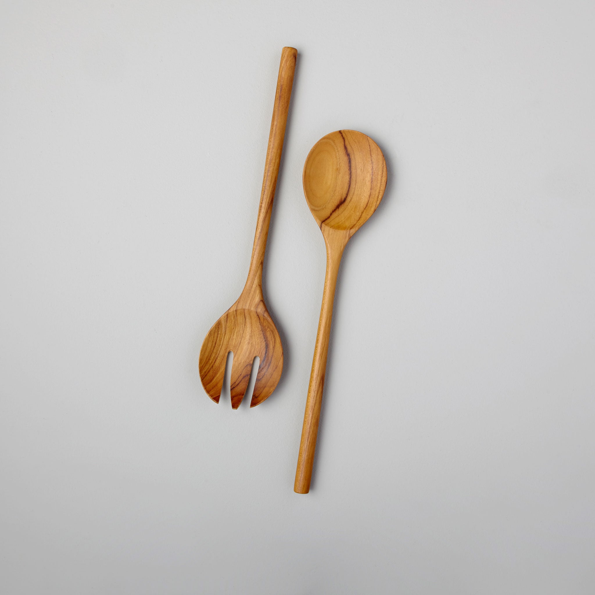 Teak Serving Set, Large