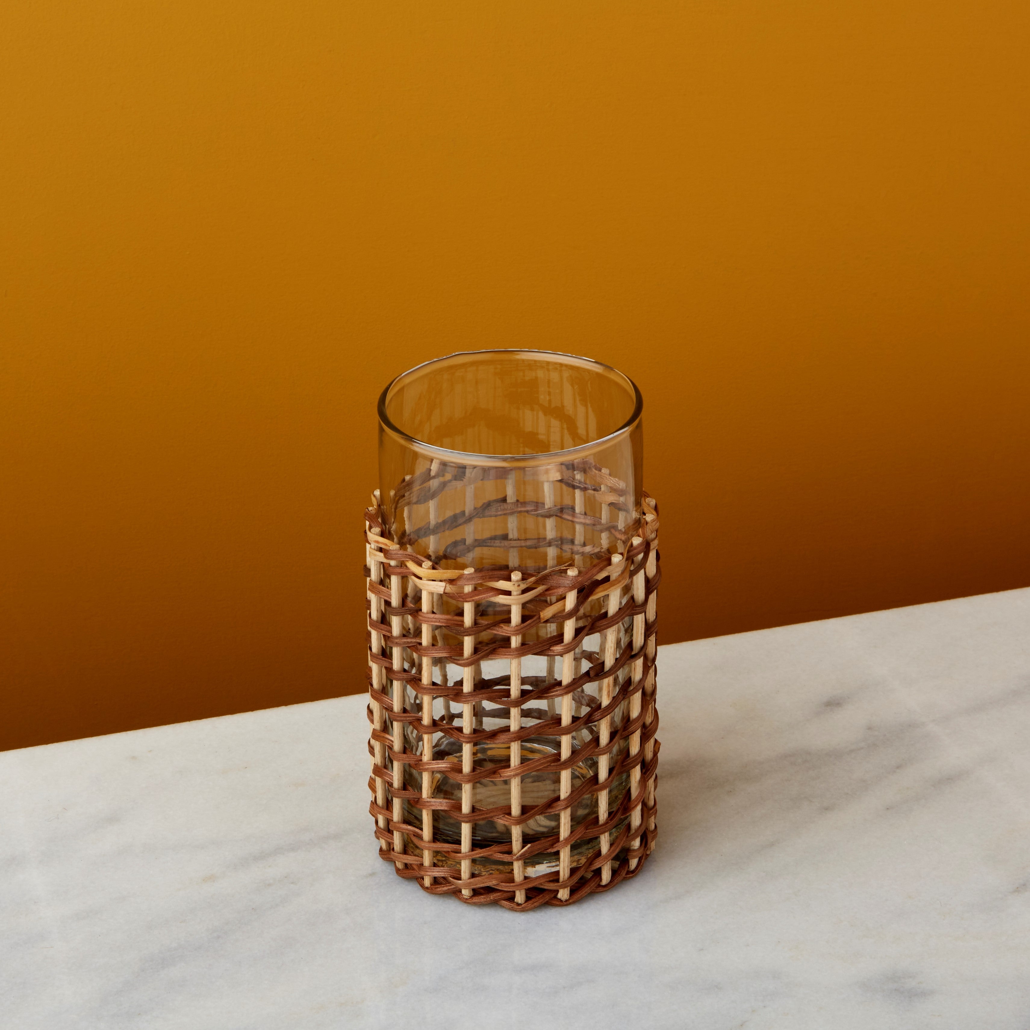 Keswick Cane Tall Tumbler, Set of 4