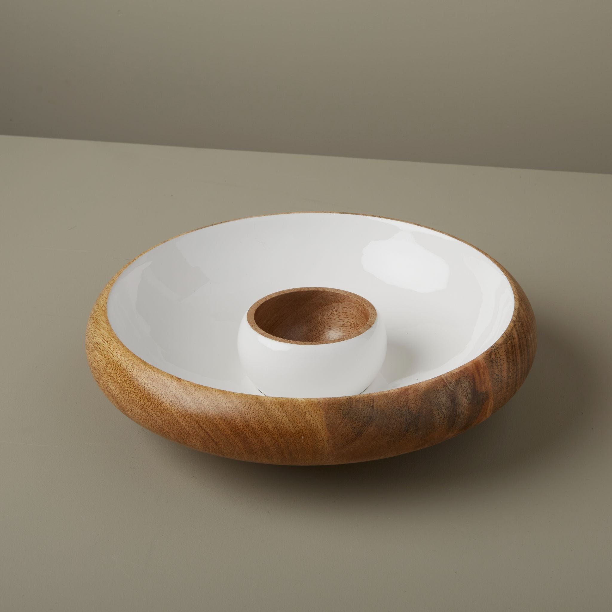 Madras Curva Chip & Dip Bowl Set