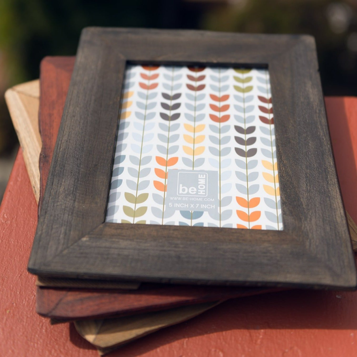 Reclaimed Wood Black Frame, 5" x 7"