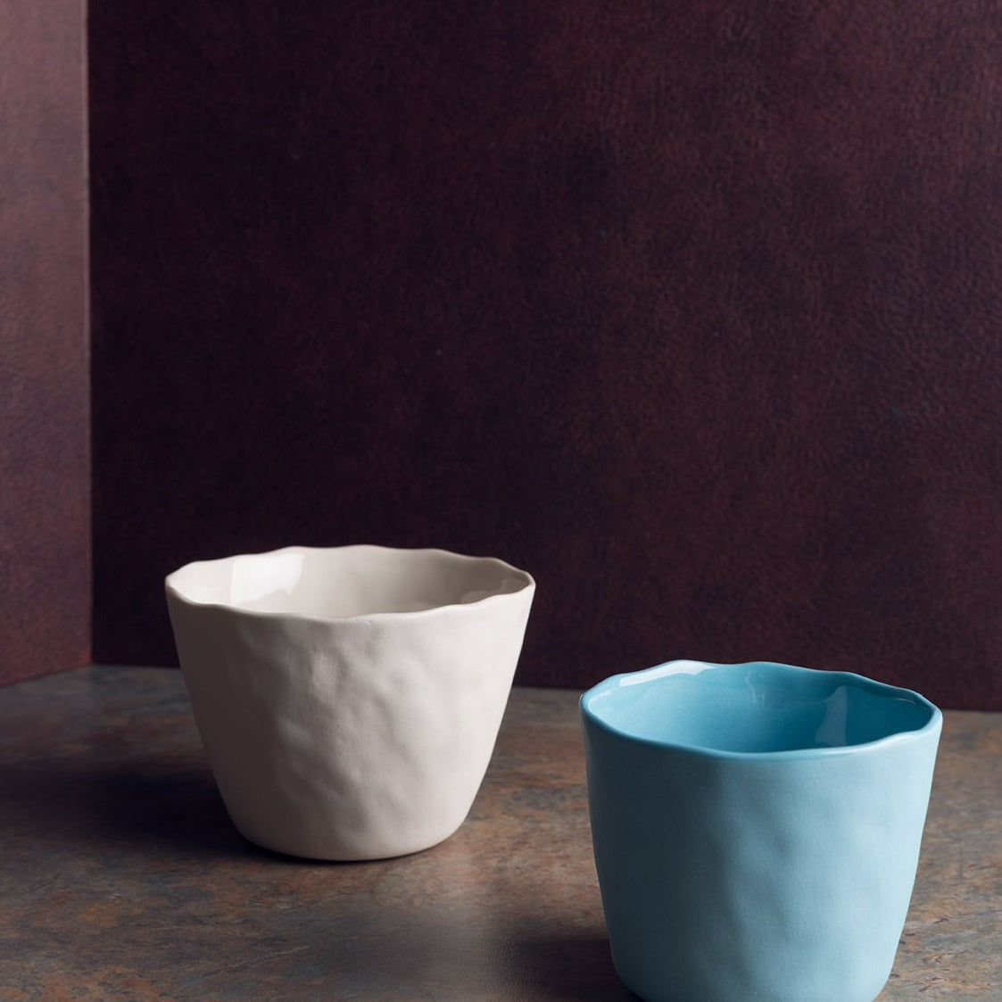 Tam Stoneware Tumbler, White