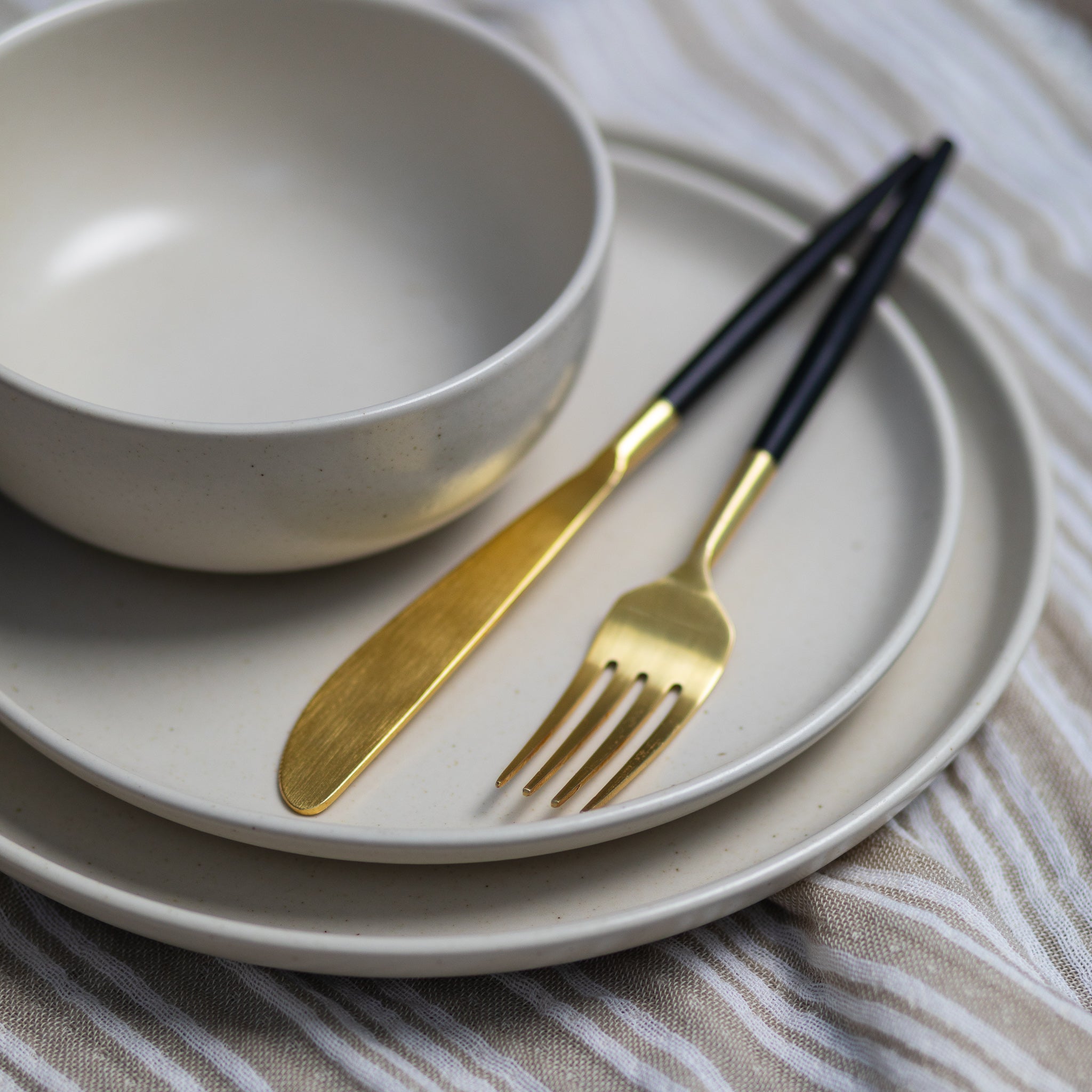 Pacifica Soup/Cereal Bowl, Vanilla, Set of 6