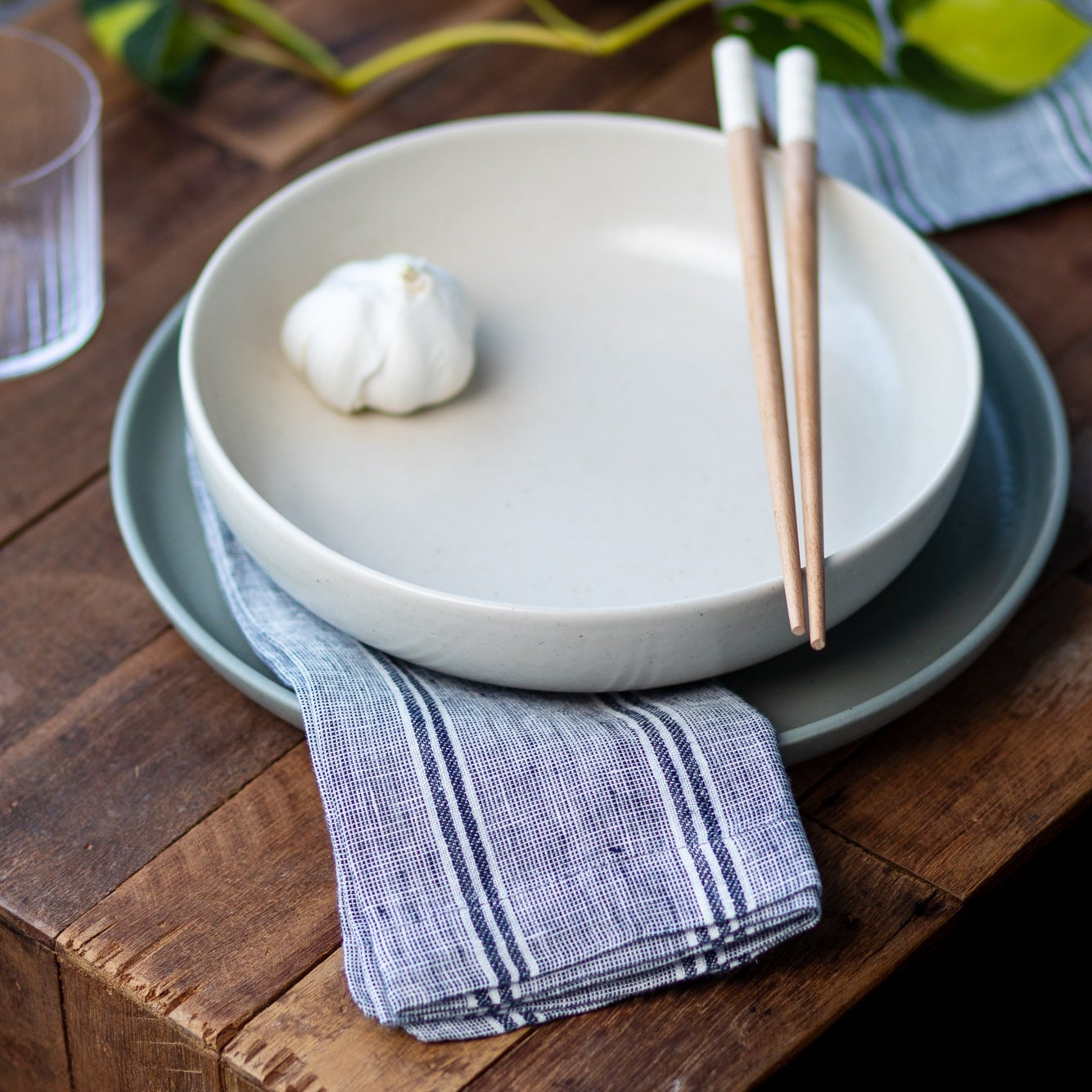 Pacifica Pasta Bowl, Vanilla, Set of 6