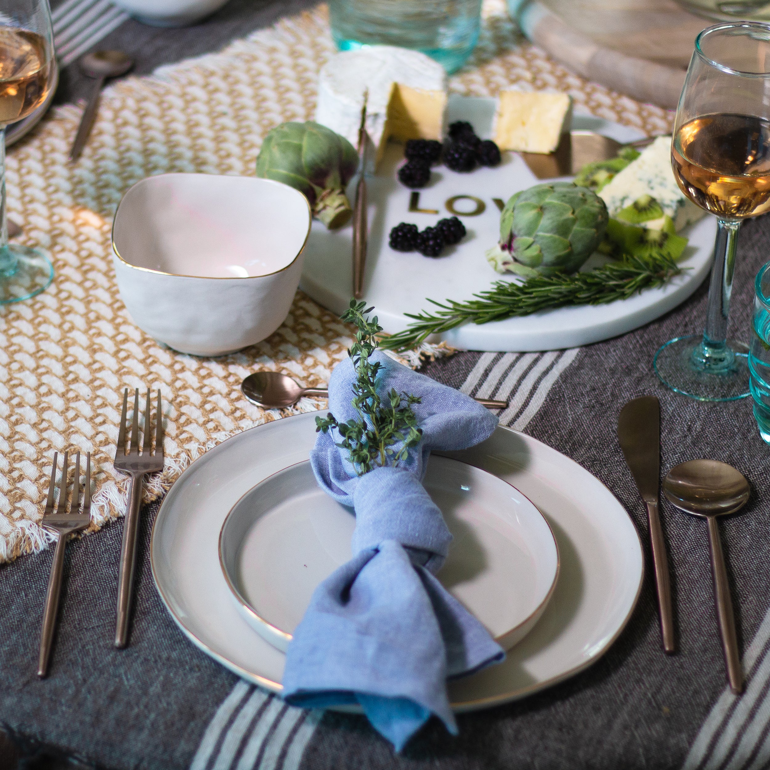 Rosé Flatware Set