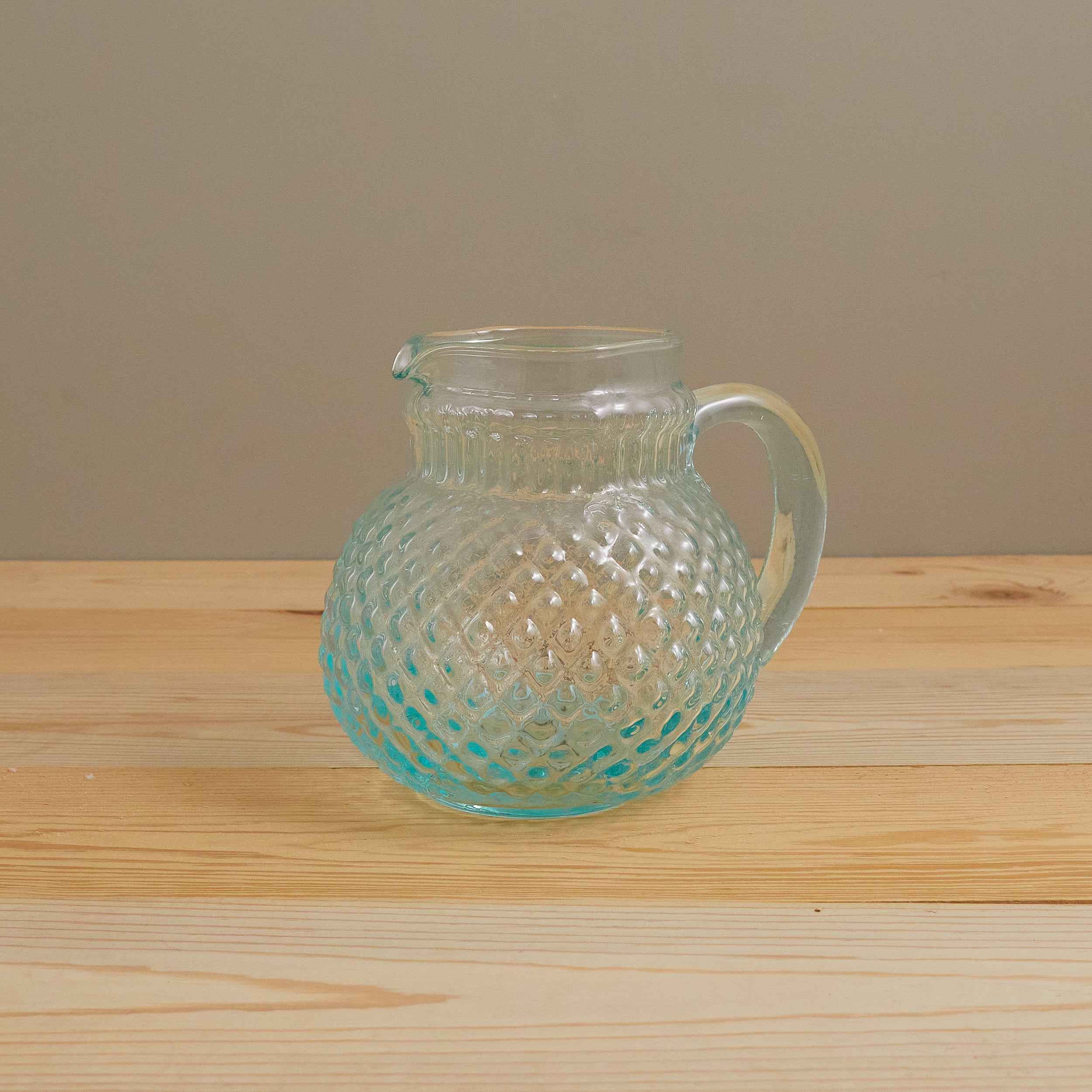 Premium Recycled Glass Modern Pitcher