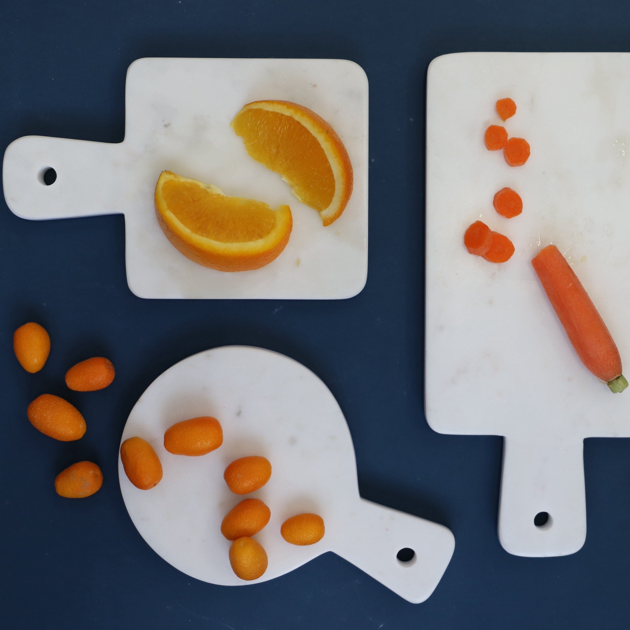 Mini Square White Marble Board