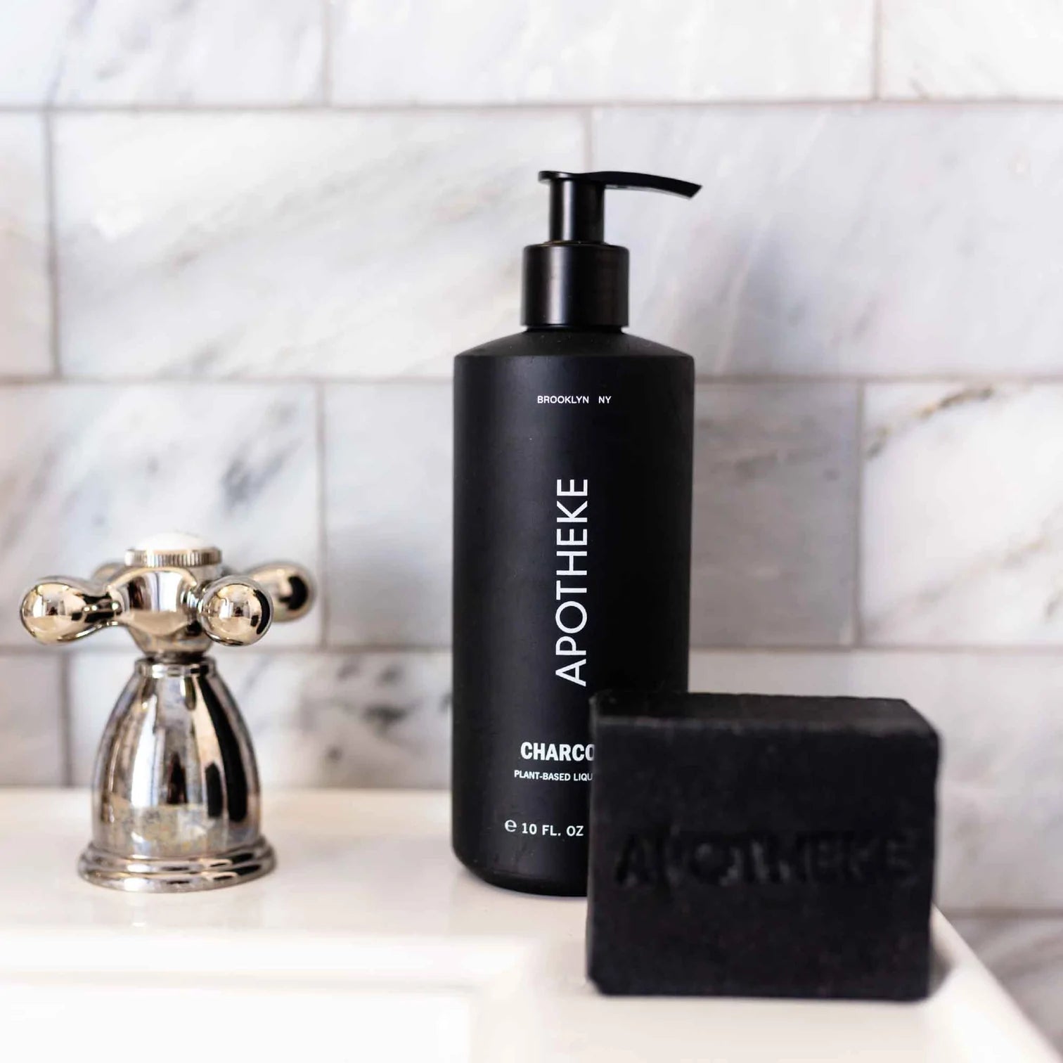 Apotheke Liquid Soap, Charcoal