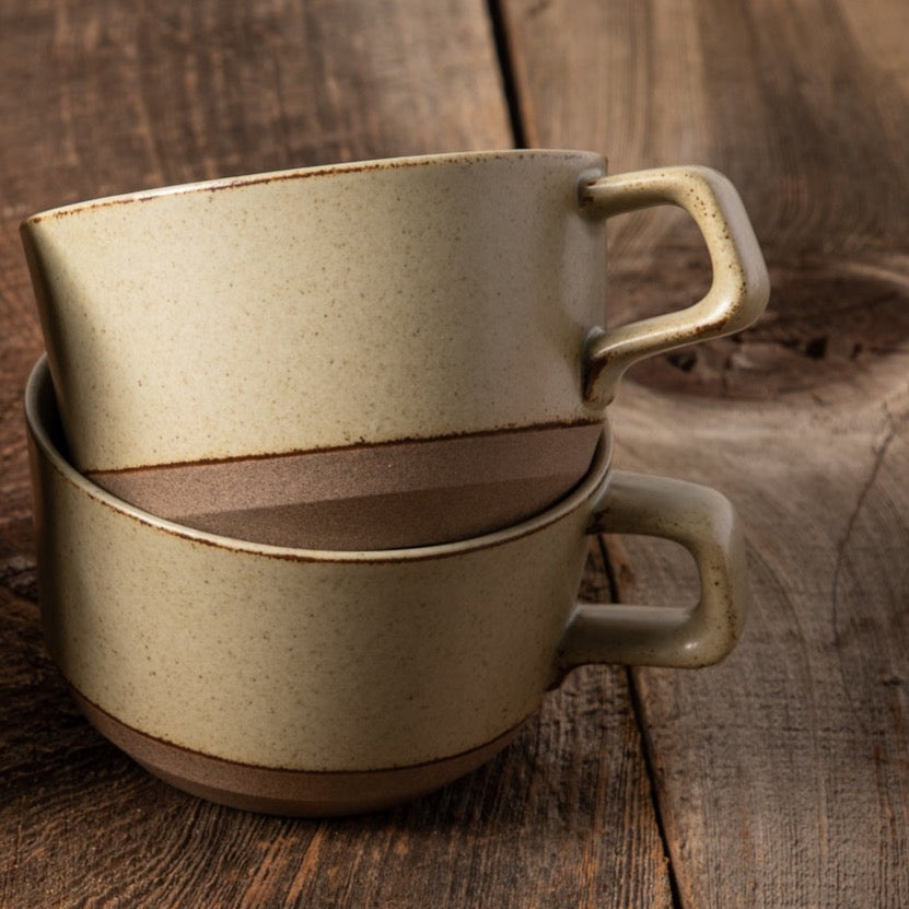 Naoshima Mug, Beige, Set of 4