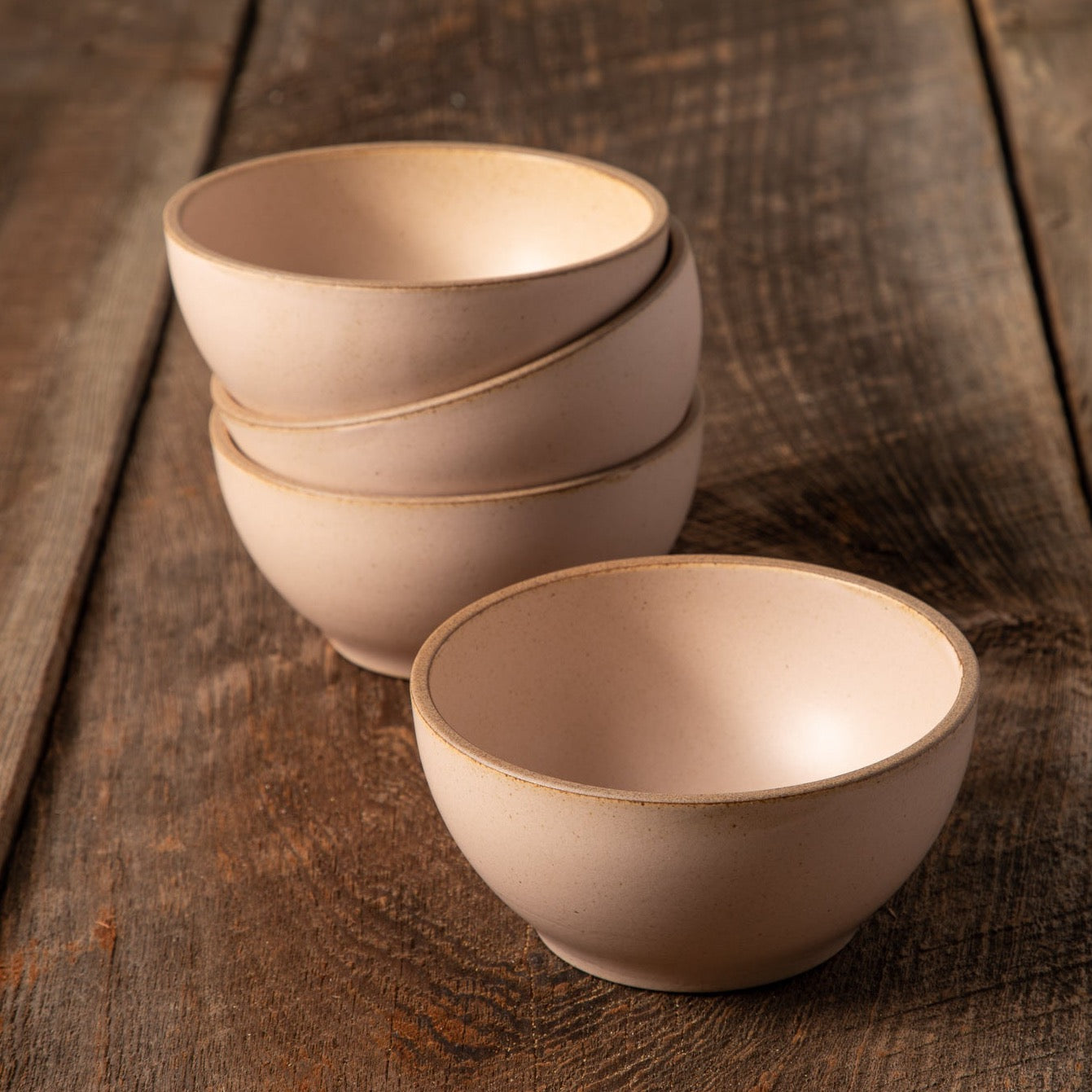 Small Nori Bowl, Pink, Set of 4