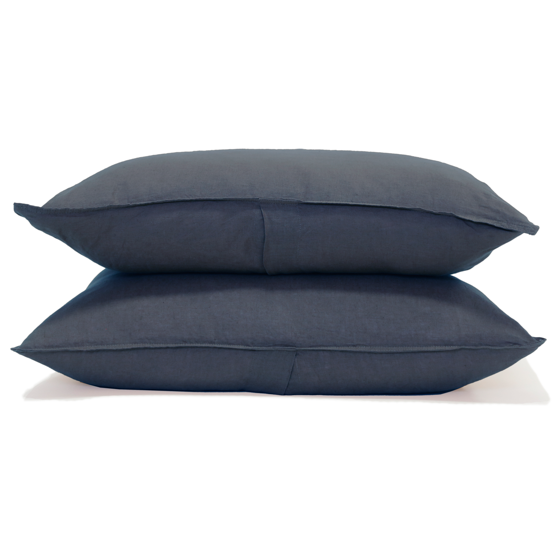 Parker Linen King Duvet Set, Navy