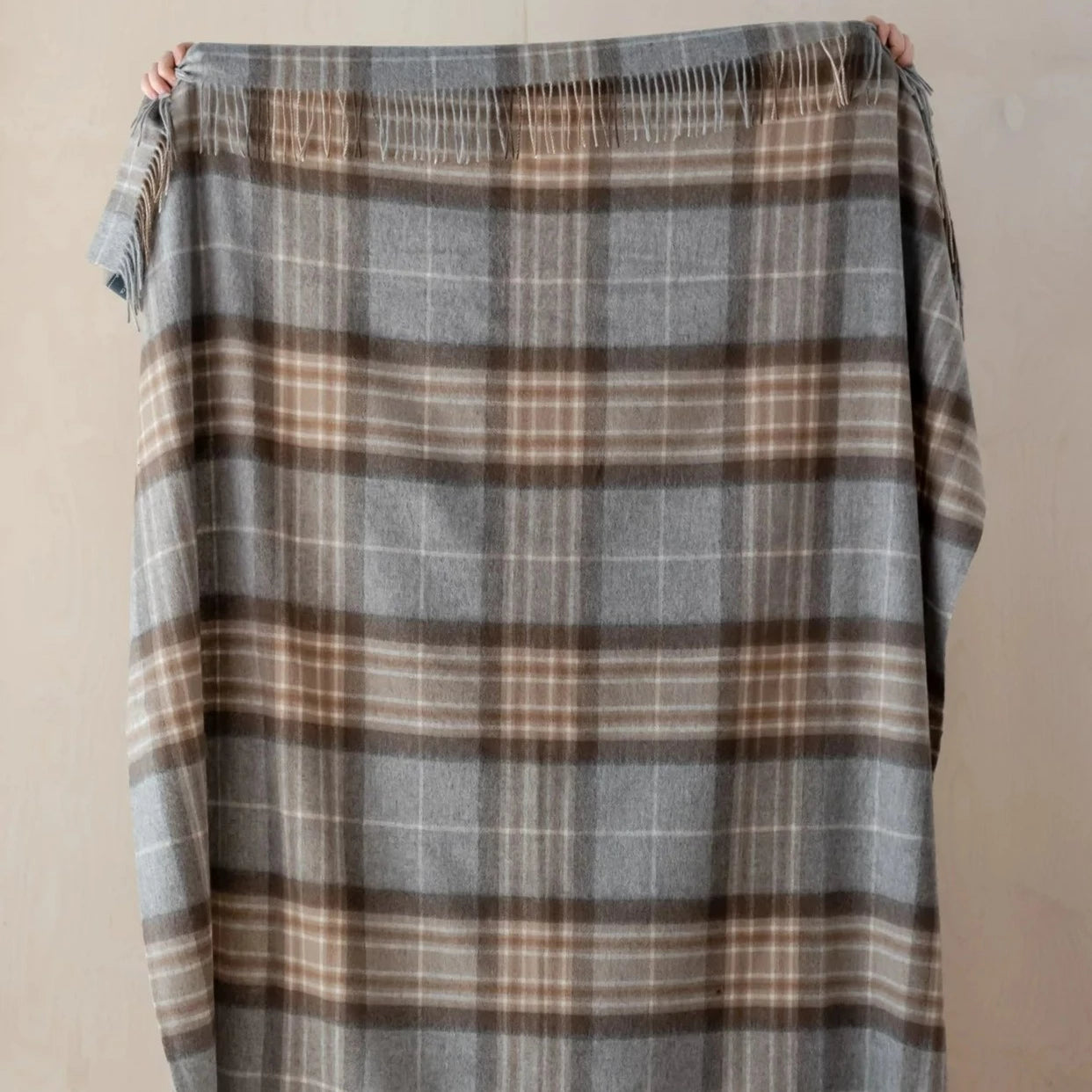 Lambswool Blanket in Mackellar Tartan