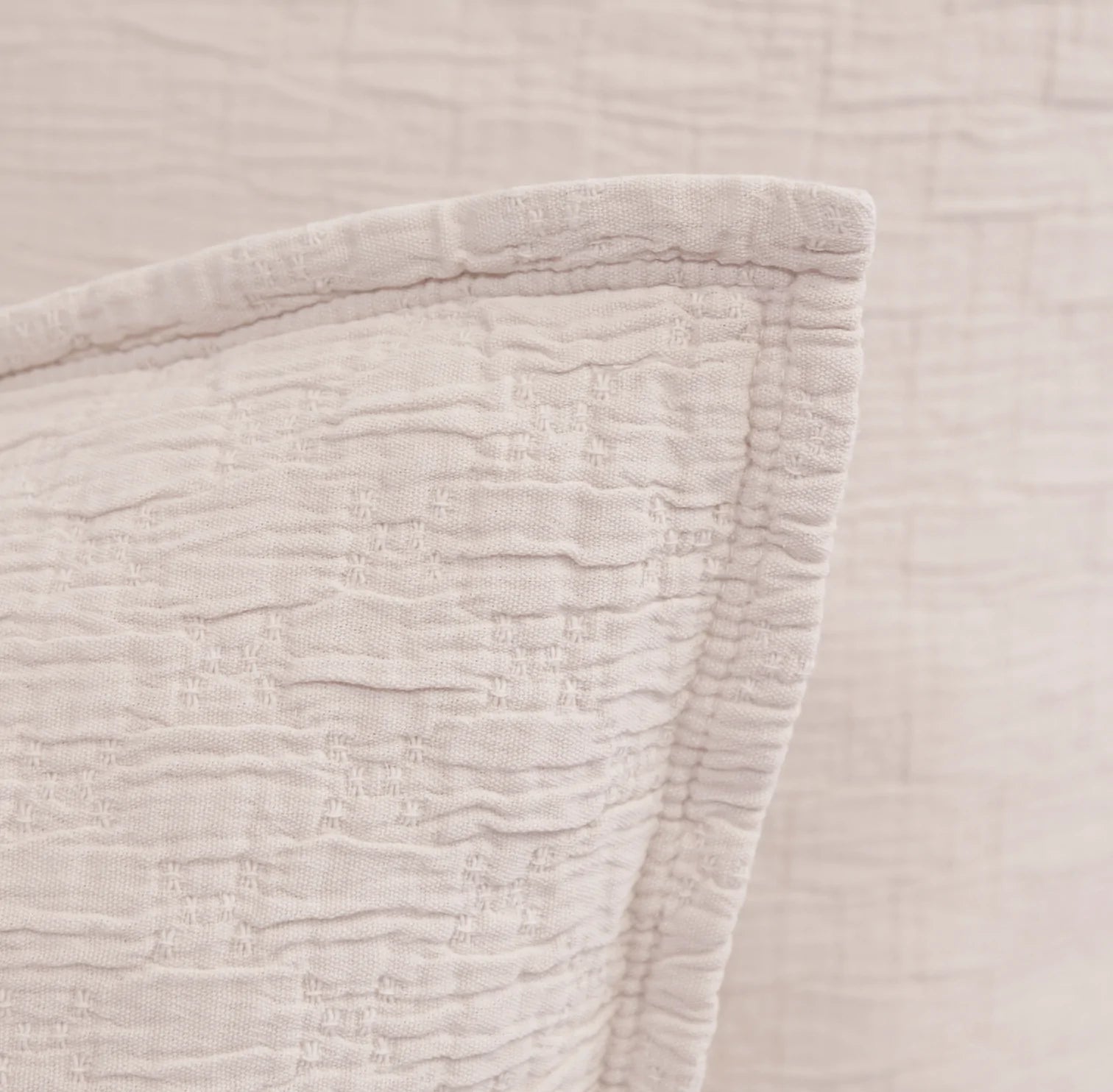 Ojai King Sham, Blush