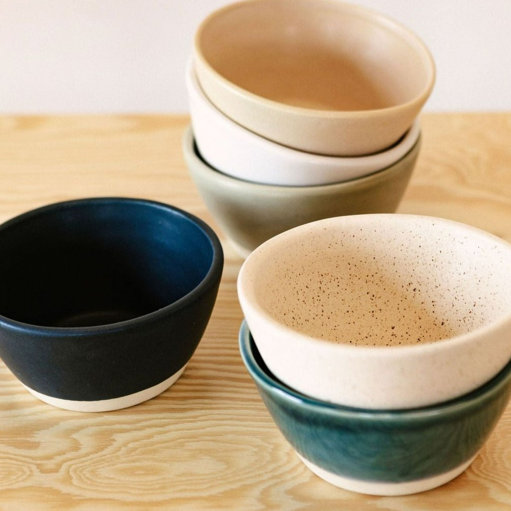 Treves Soup/Cereal Bowl, Speckled Nude, Set of 4