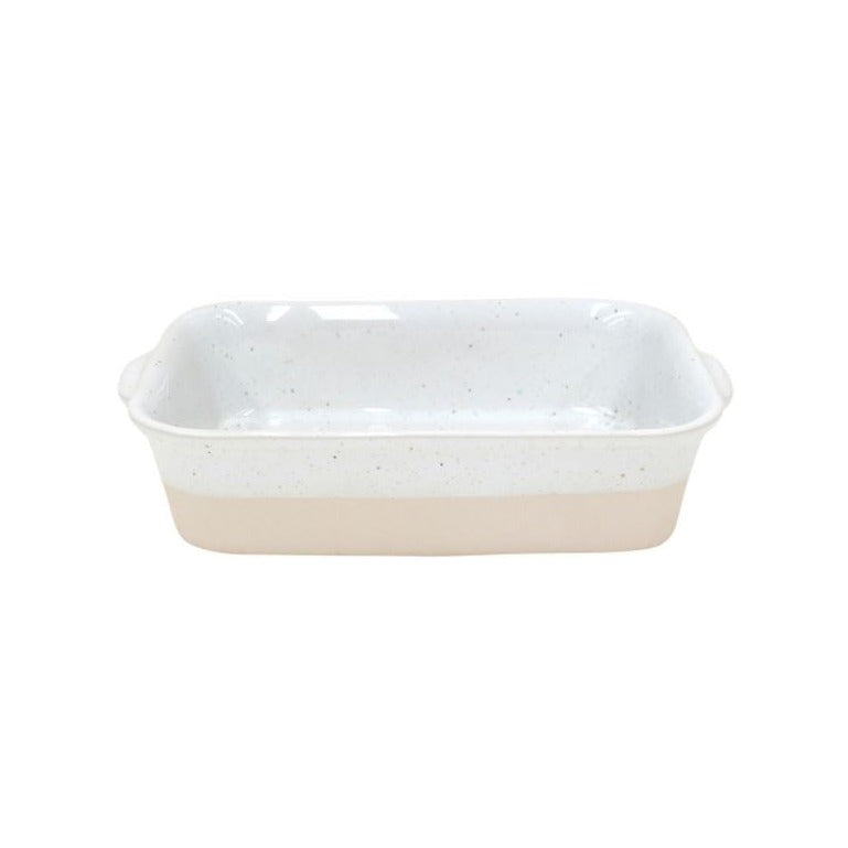 Fattoria 11" Rectangular Baker, White