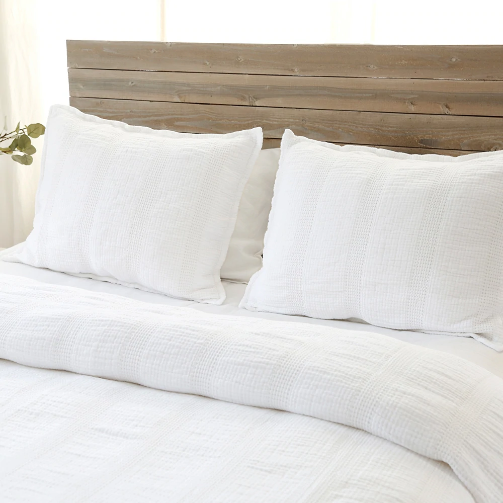 Nantucket King Matelasse Coverlet, White