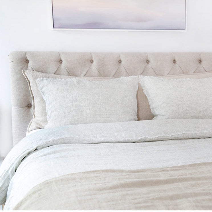 Logan Queen Duvet, Olive