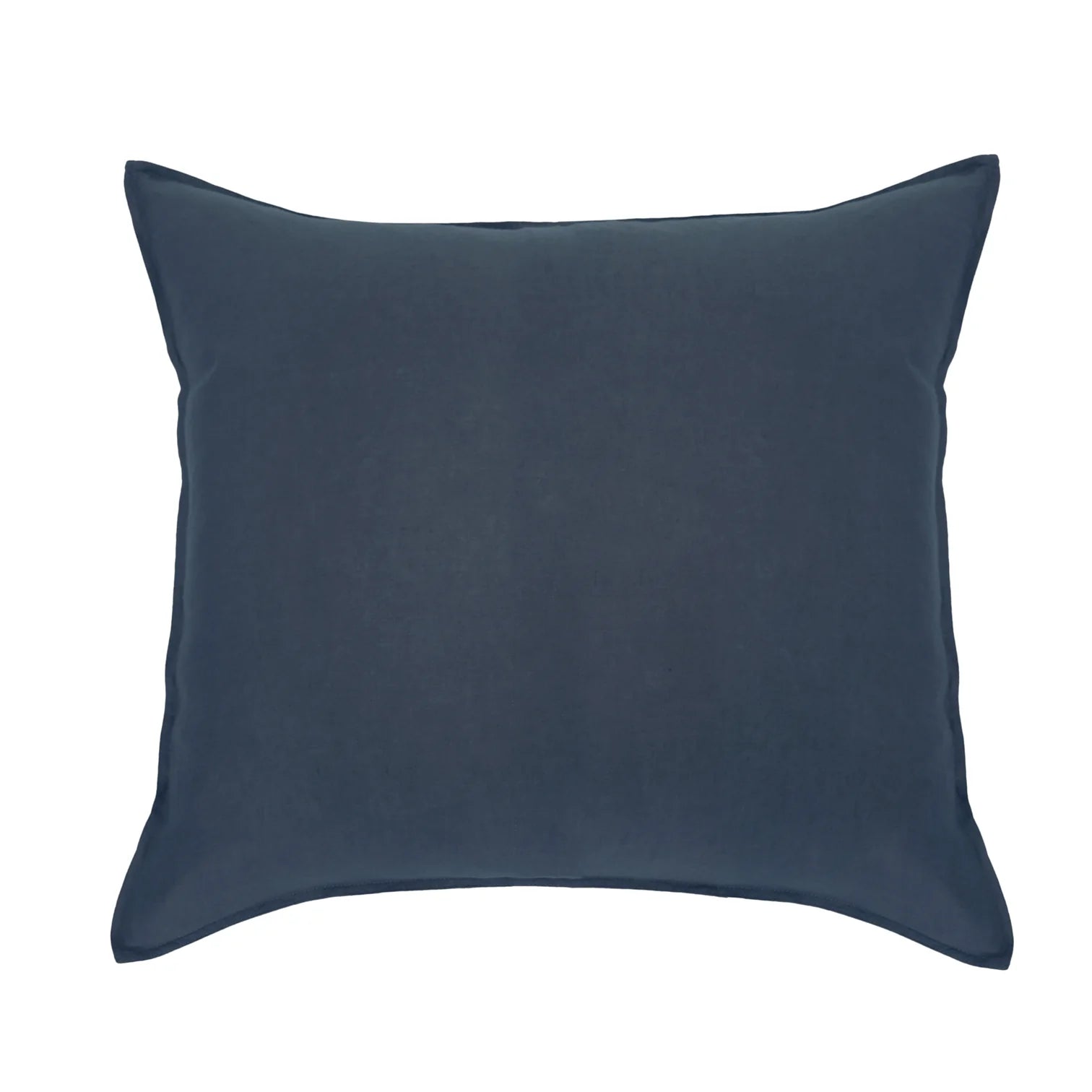 Parker Linen Euro Sham, Navy Be Home