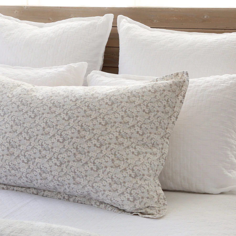 Ojai Standard Sham, White