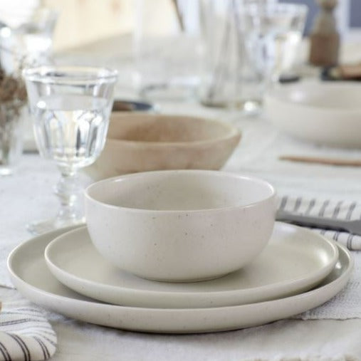 Pacifica Soup/Cereal Bowl, Vanilla, Set of 6