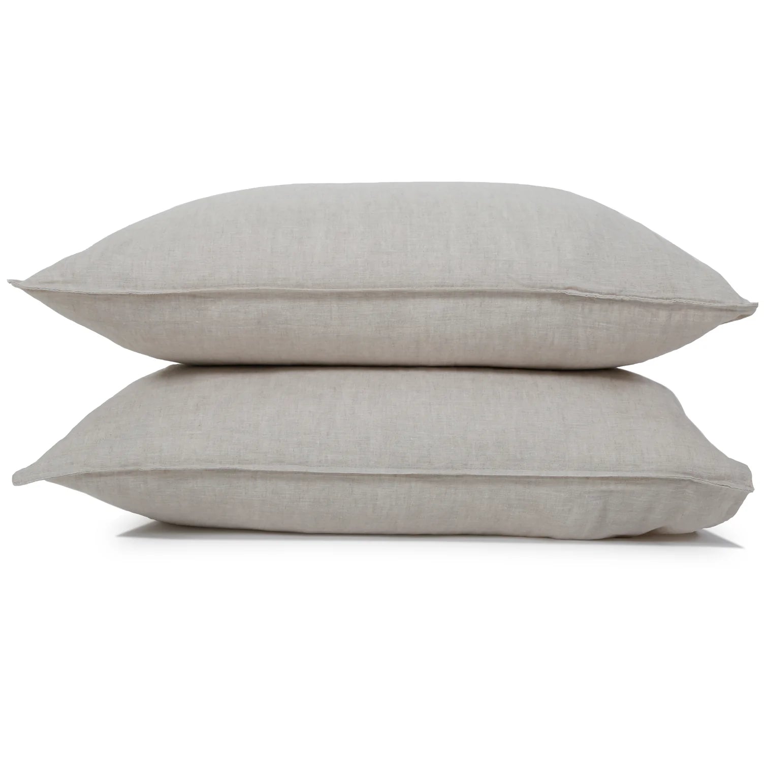 Parker Linen Queen Duvet Set, Flax