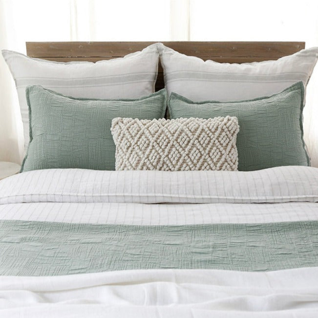 Harbour Euro Sham, Sea Glass