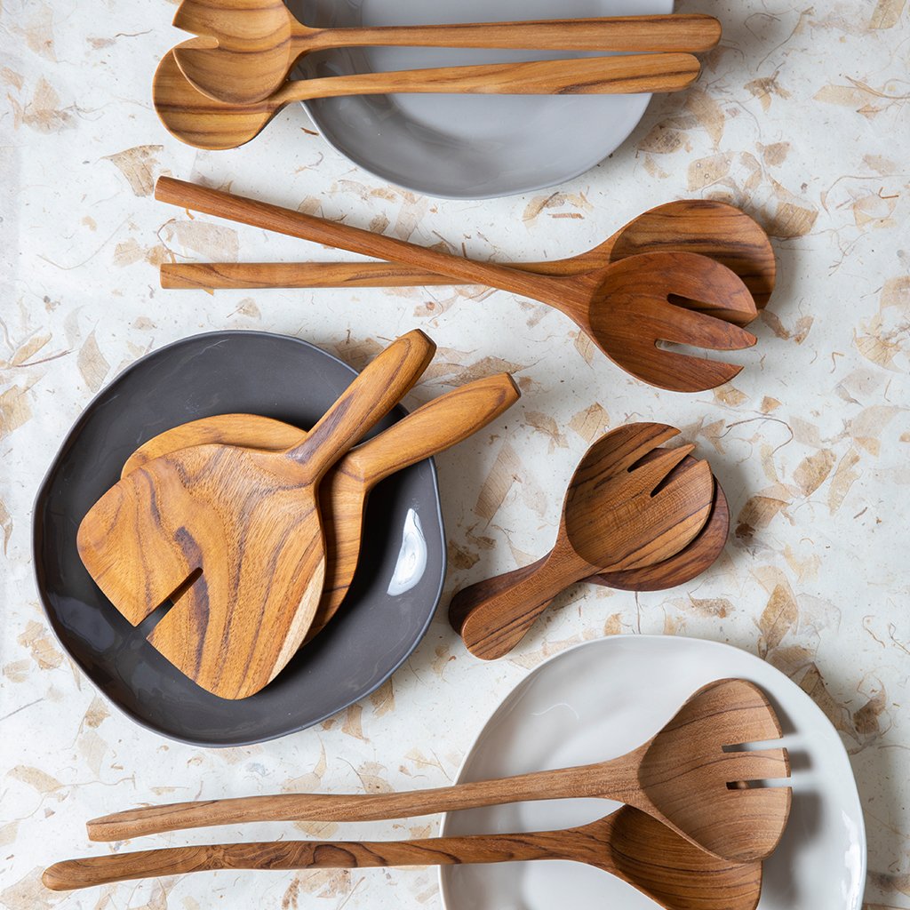 Tam Stoneware Side Plate, Slate, Set of 4