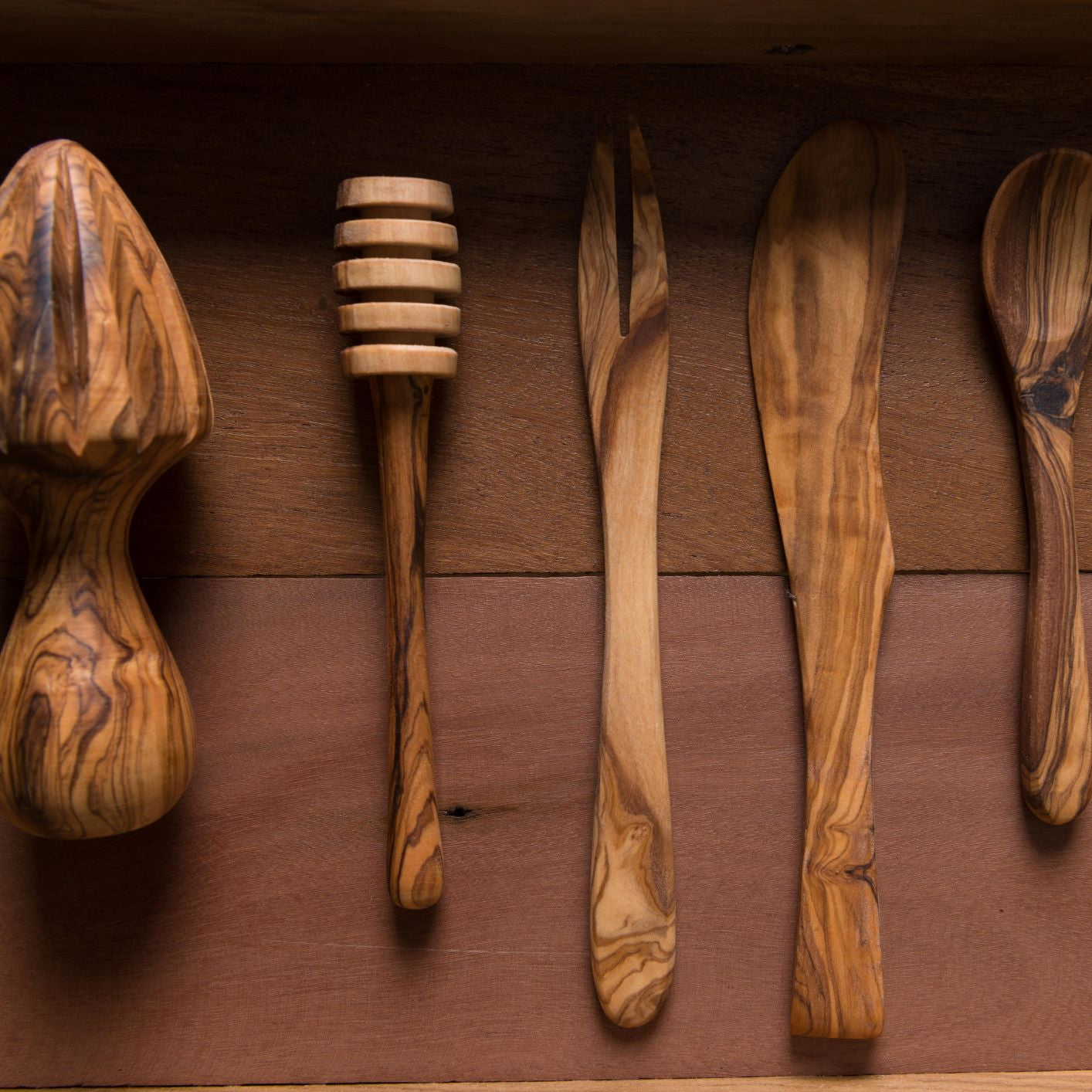 Olive Wood Honey Dip