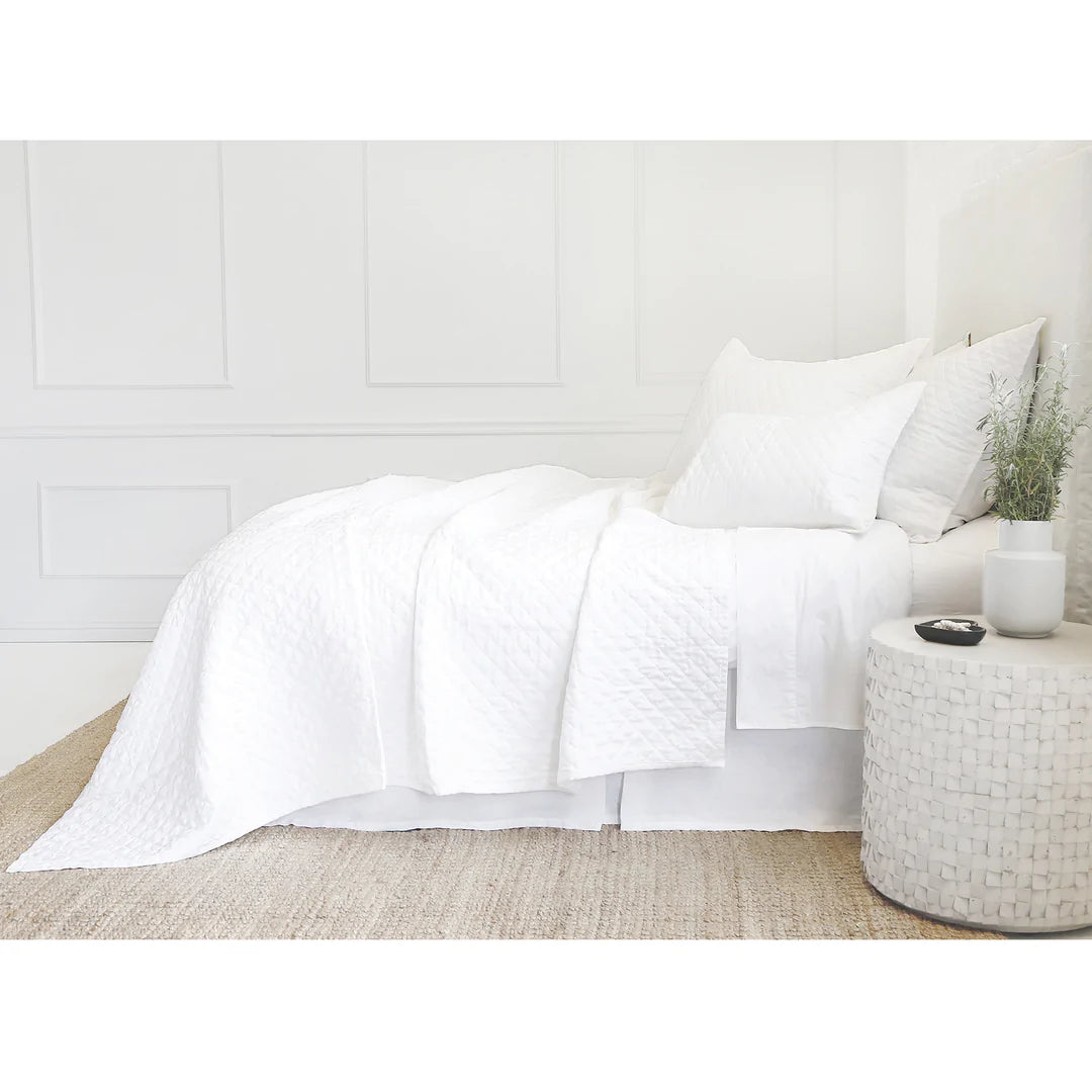 Hampton Large Euro Sham, White