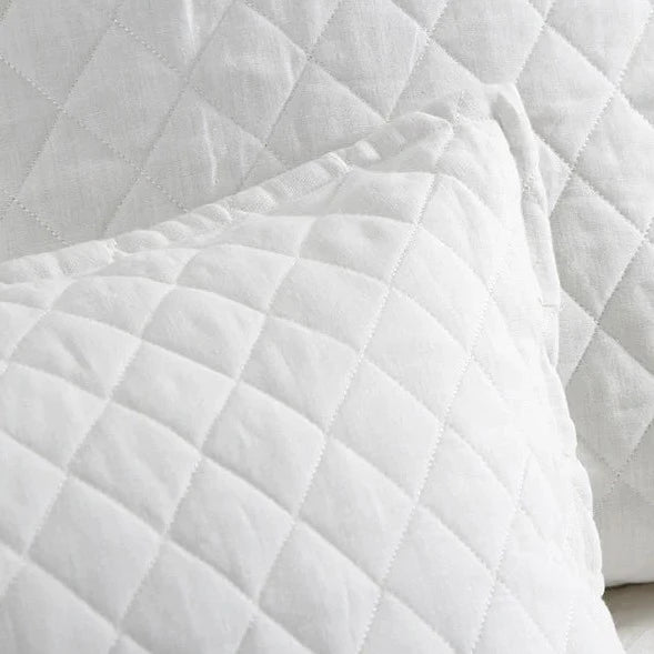 Hampton Large Euro Sham, White